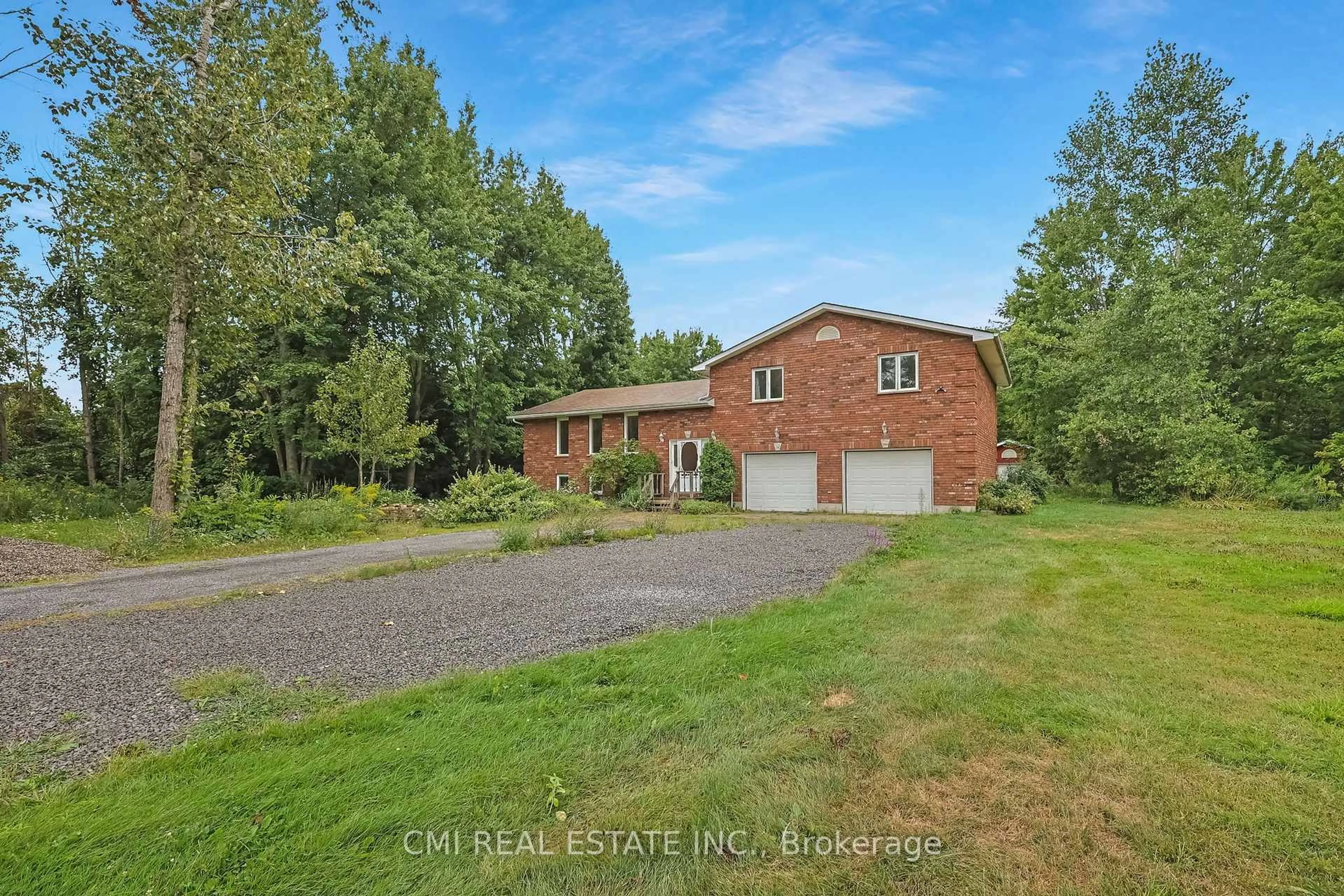 A pic from outside/outdoor area/front of a property/back of a property/a pic from drone, water/lake/river/ocean view for 1339 Rapids Rd, Tweed Ontario K0K 3J0