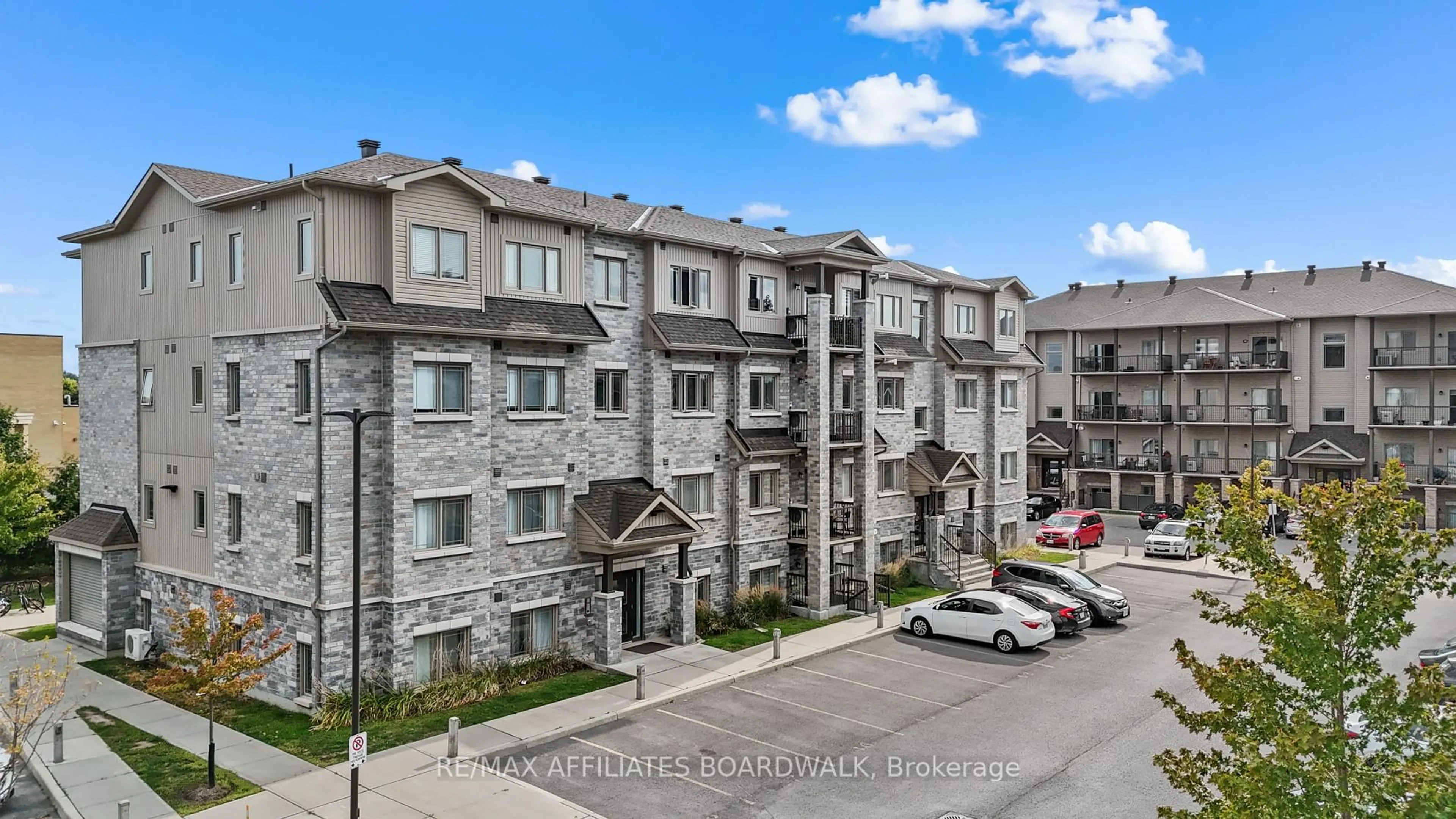 A pic from outside/outdoor area/front of a property/back of a property/a pic from drone, unknown for 340 Tribeca Private #13, Ottawa Ontario K2J 6B4