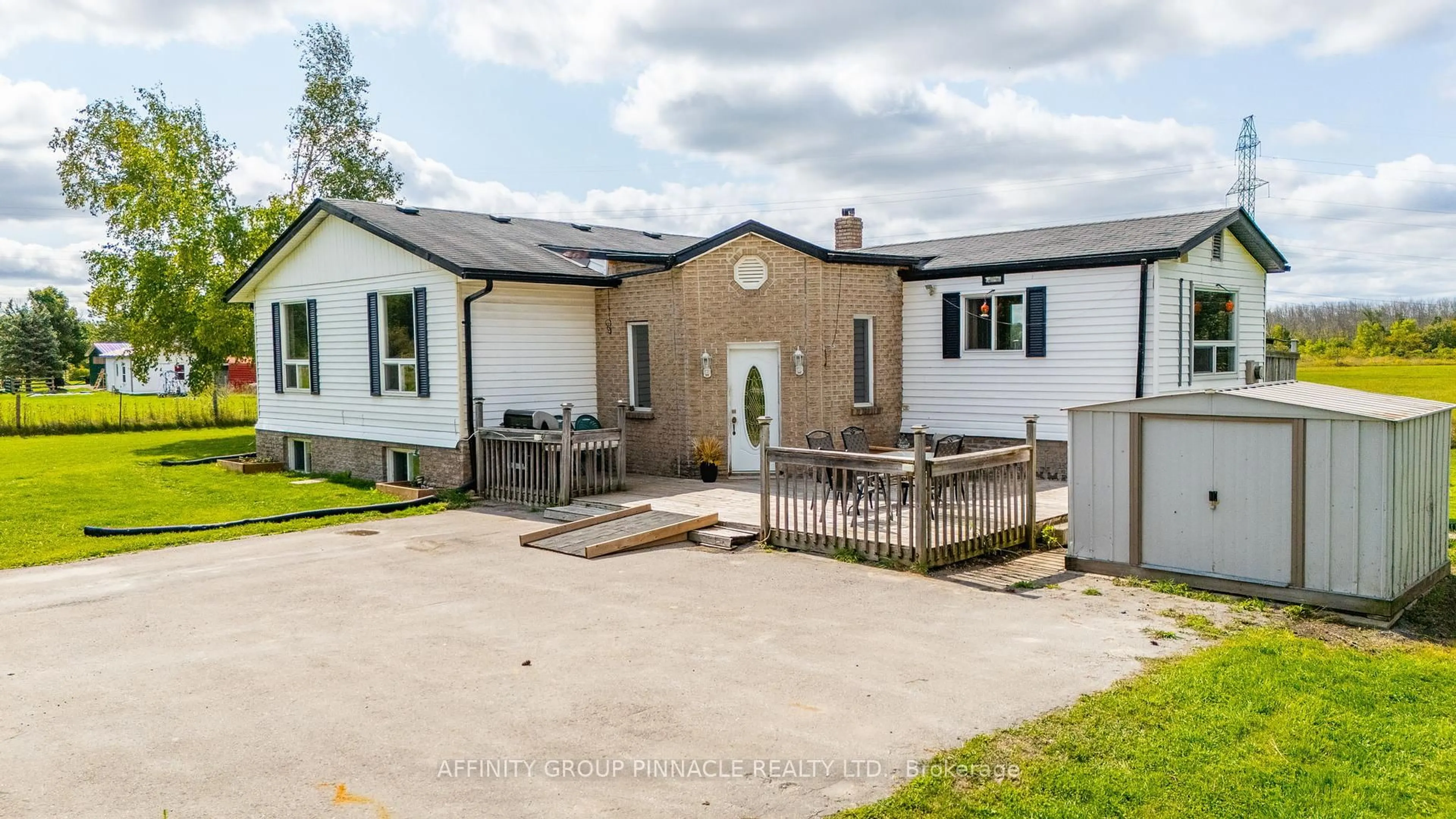 A pic from outside/outdoor area/front of a property/back of a property/a pic from drone, building for 1071 Opmar Rd, Kawartha Lakes Ontario K0M 2M0