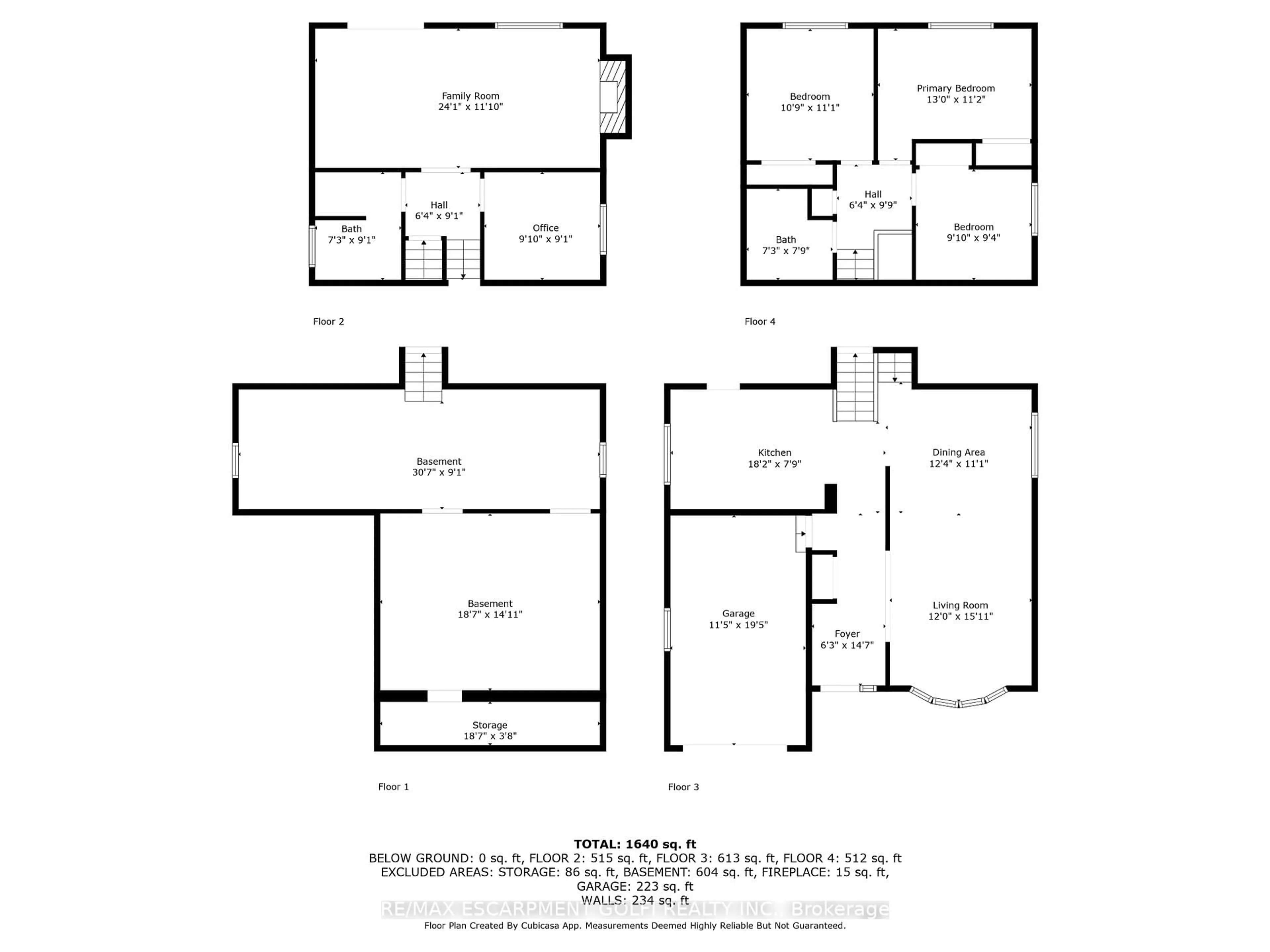 Floor plan for 9 Valanna Crt, Hamilton Ontario L9C 7A3