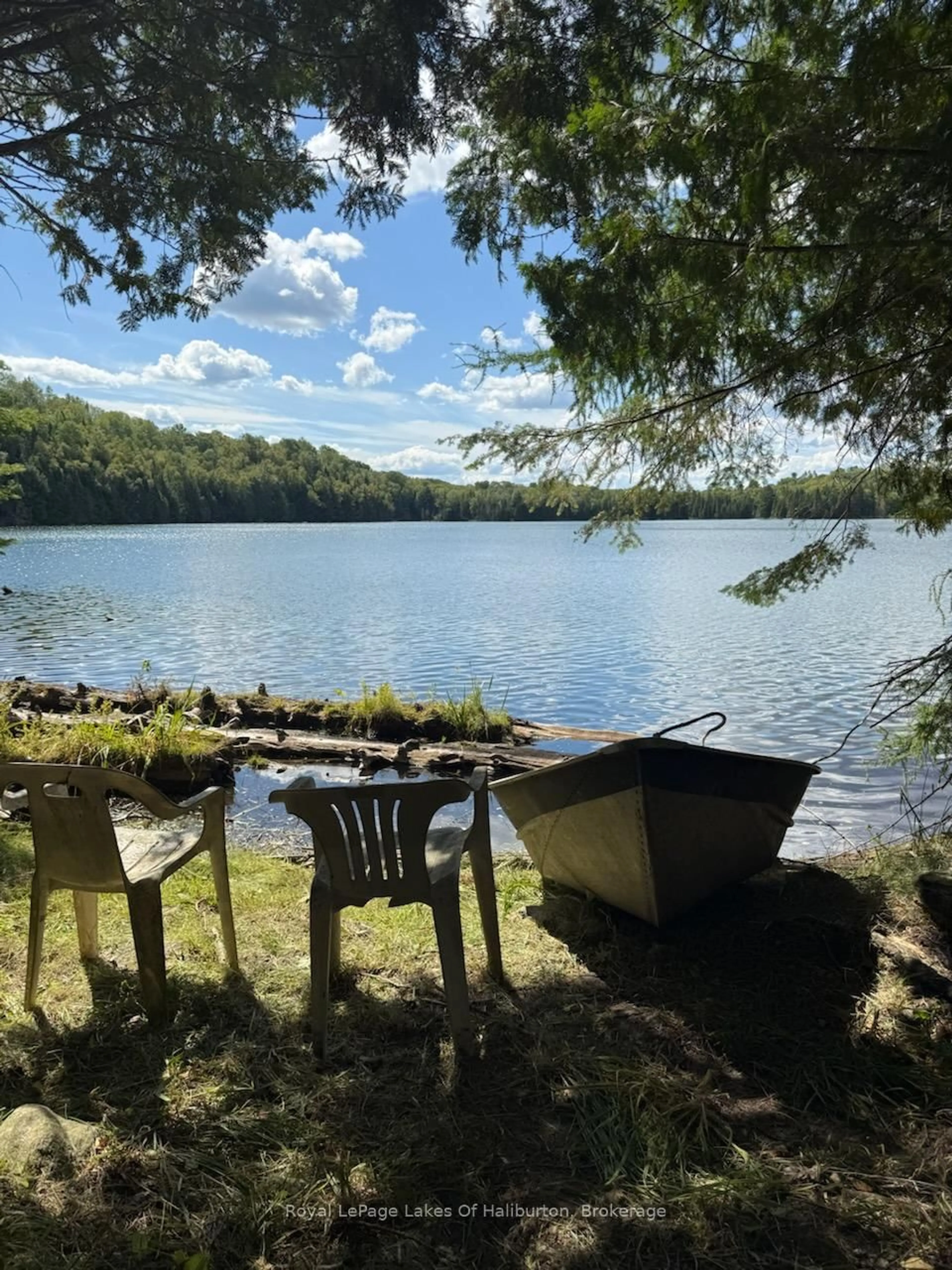 Patio, water/lake/river/ocean view for 1407 Paynes Rd, Highlands East Ontario K0M 2Y0