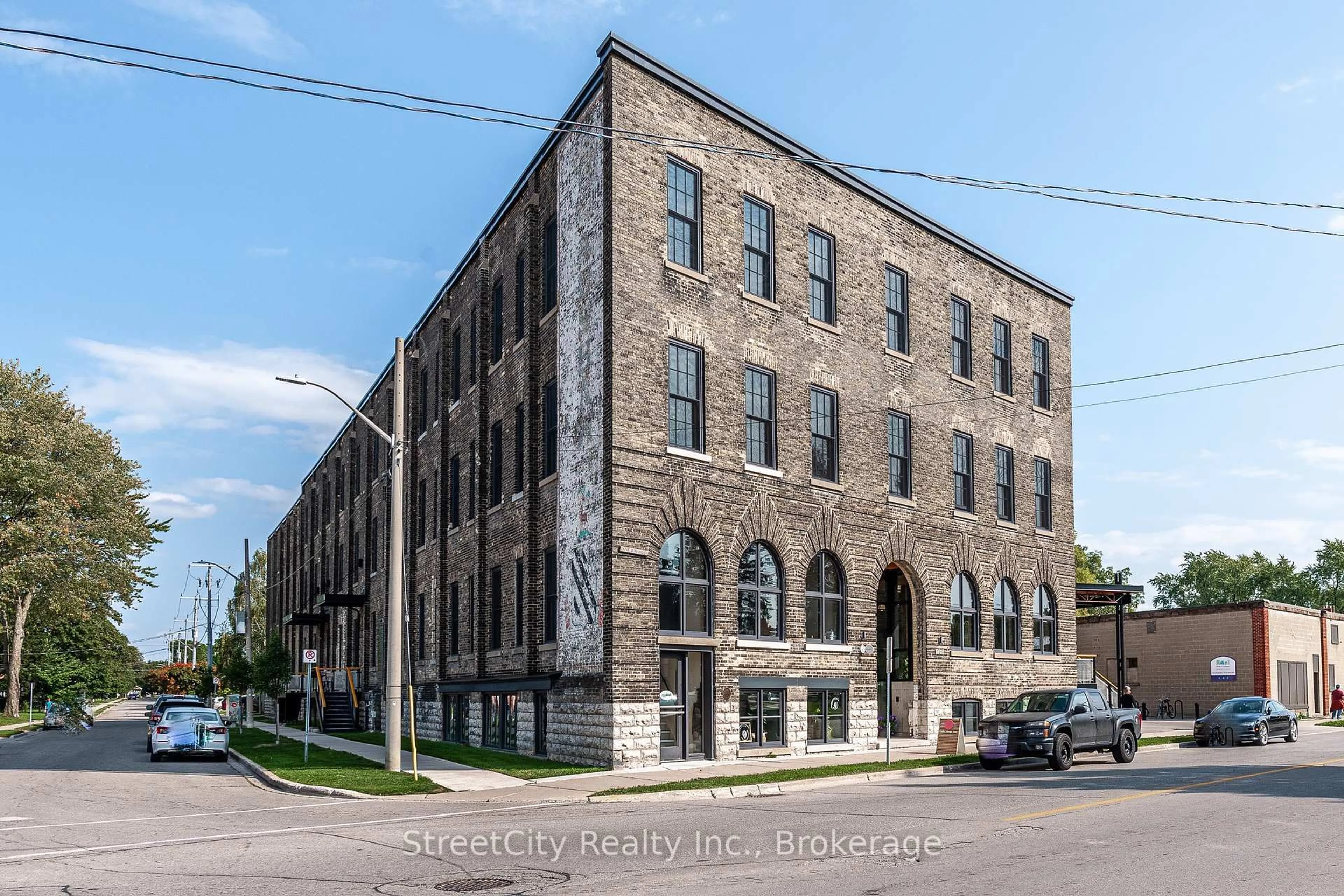 Home with brick exterior material, building for 245 Downie St #104, Stratford Ontario N5A 1X5