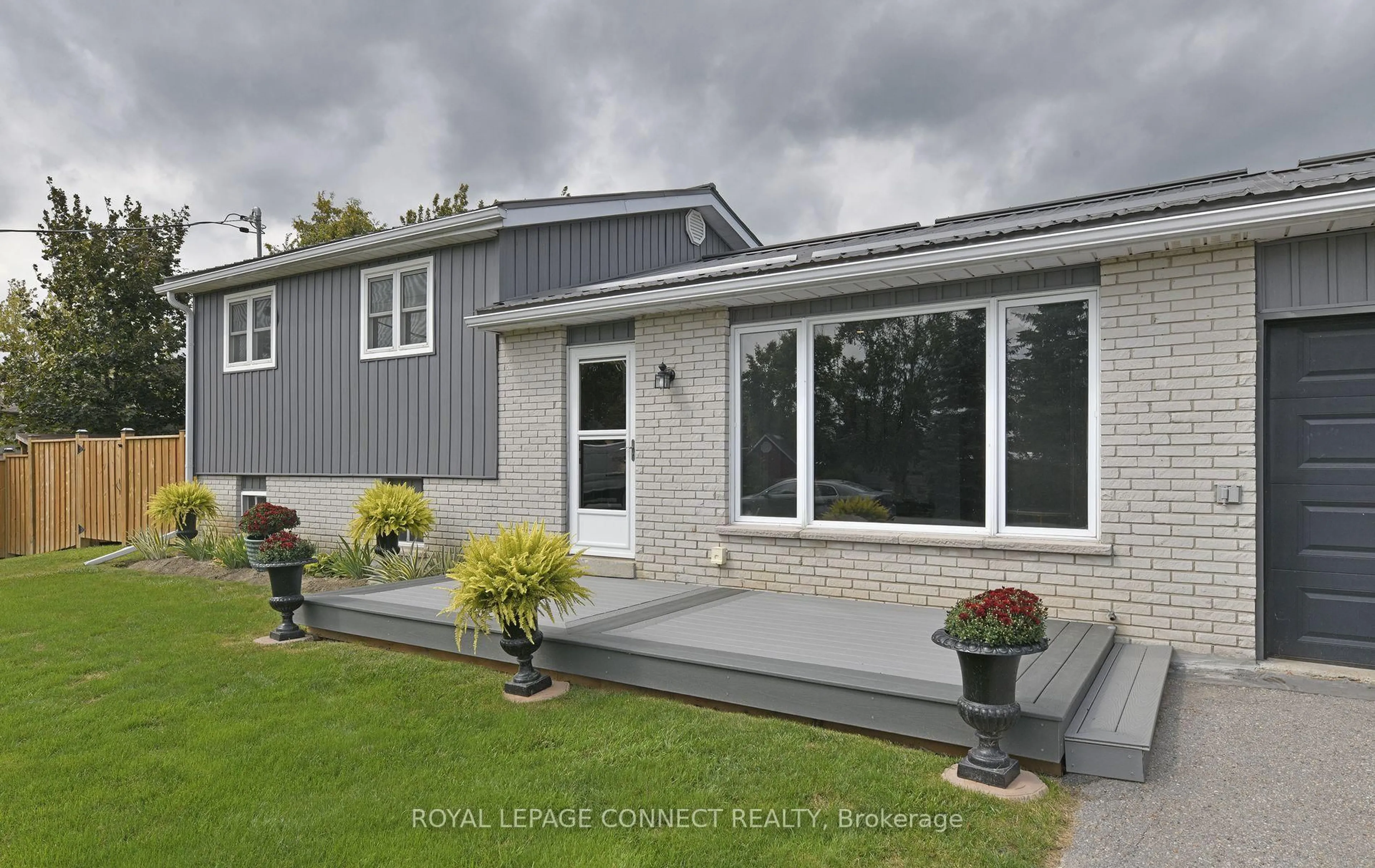 Home with vinyl exterior material, street for 113 Pleasant Point Rd, Kawartha Lakes Ontario K0M 2C0