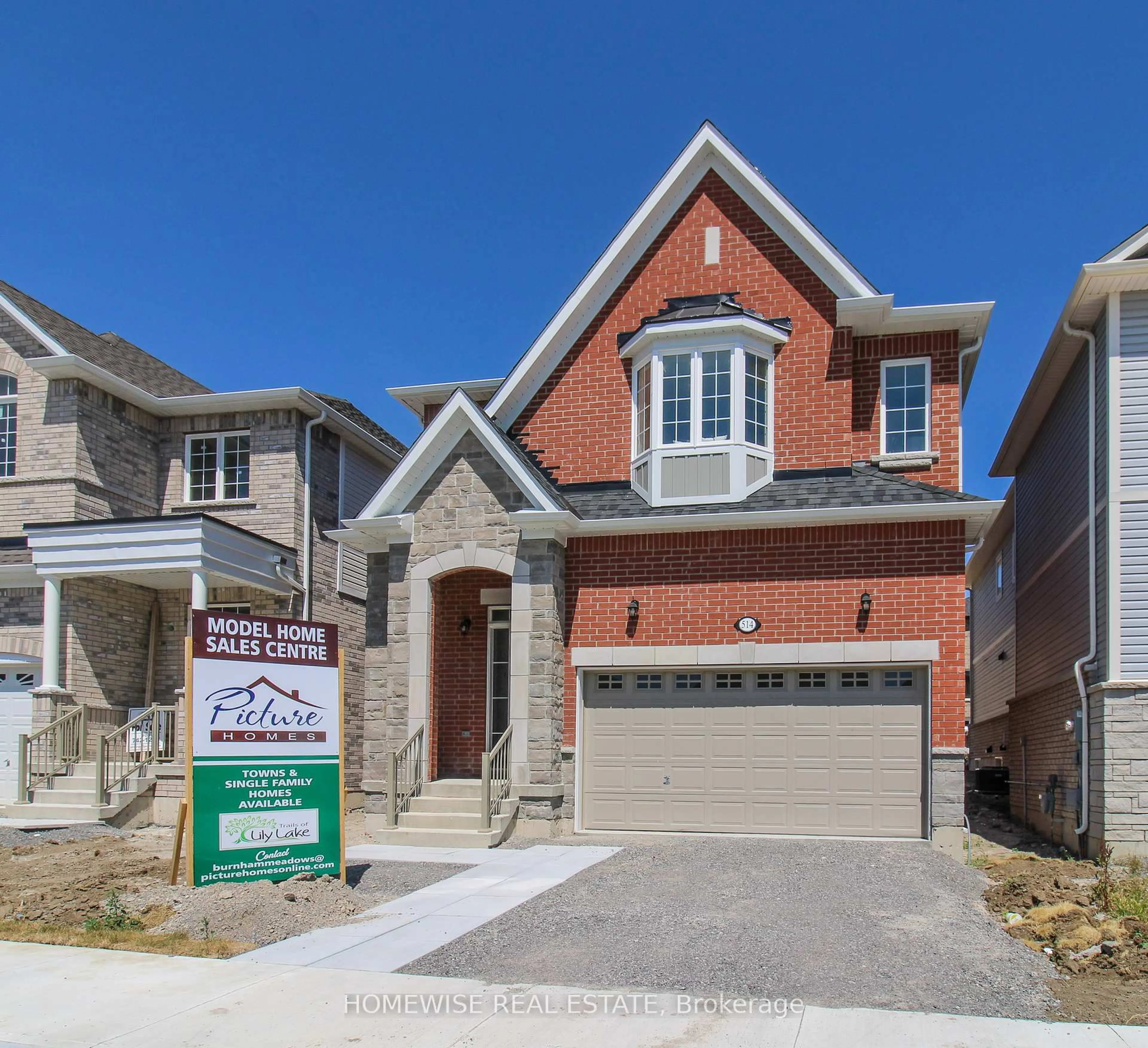 Home with brick exterior material, street for 514 Clayton Ave, Peterborough Ontario K9K 0H5
