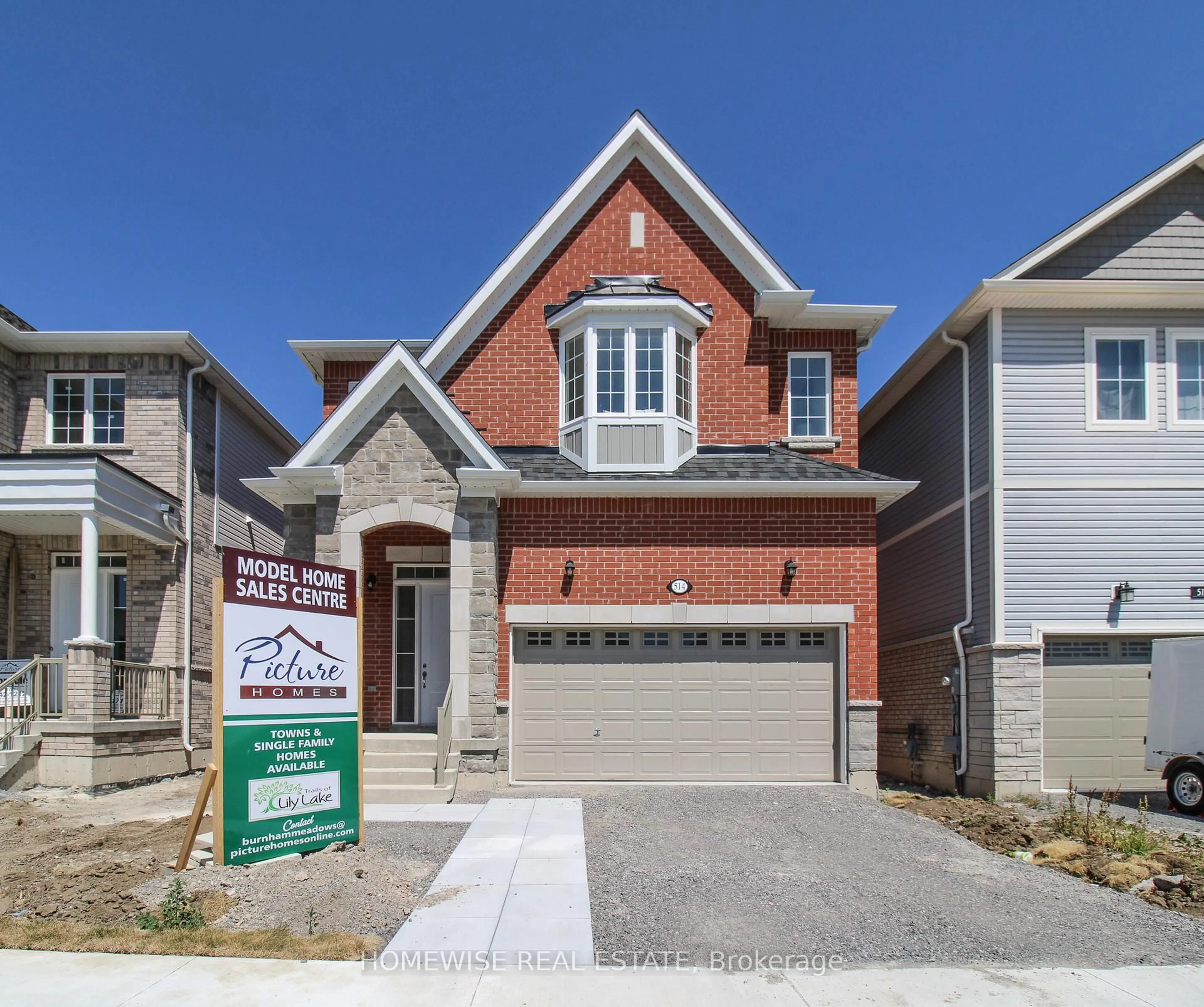 Home with brick exterior material, street for 514 Clayton Ave, Peterborough Ontario K9K 0H5