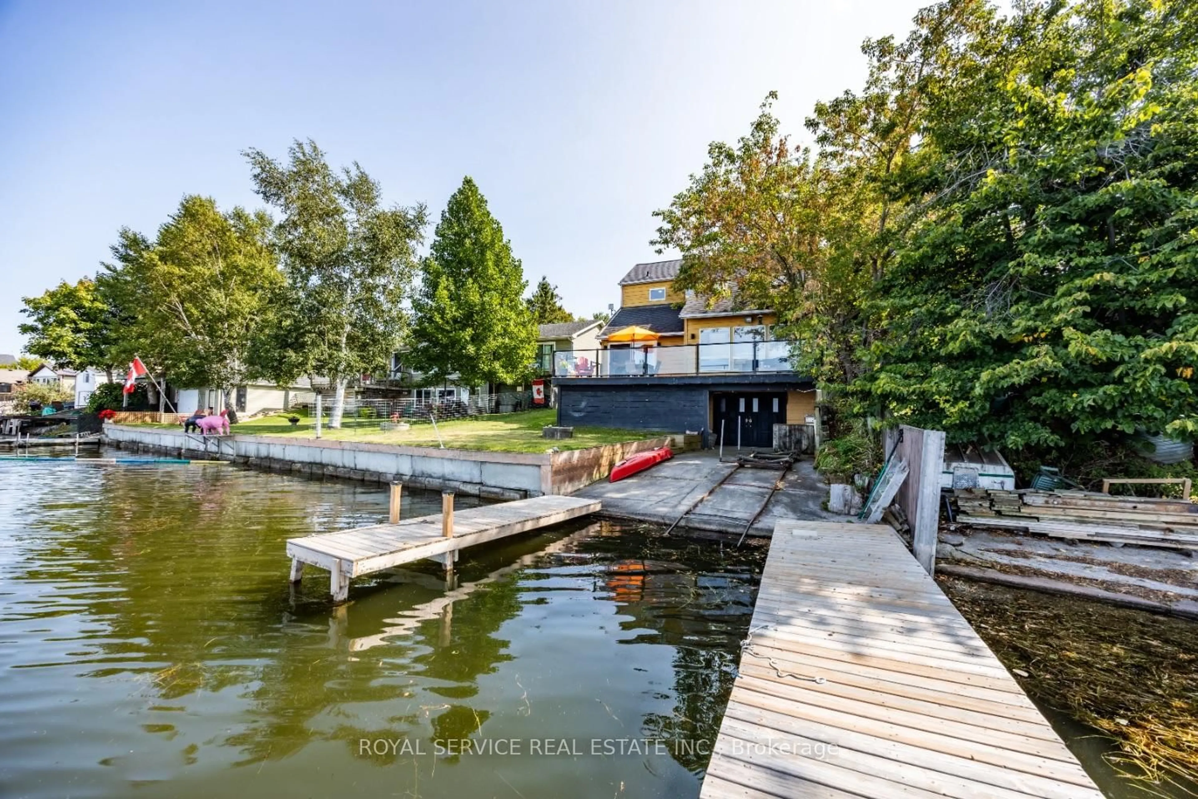 A pic from outside/outdoor area/front of a property/back of a property/a pic from drone, water/lake/river/ocean view for 6108 Curtis Point Rd #12, Alnwick/Haldimand Ontario K0K 2X0