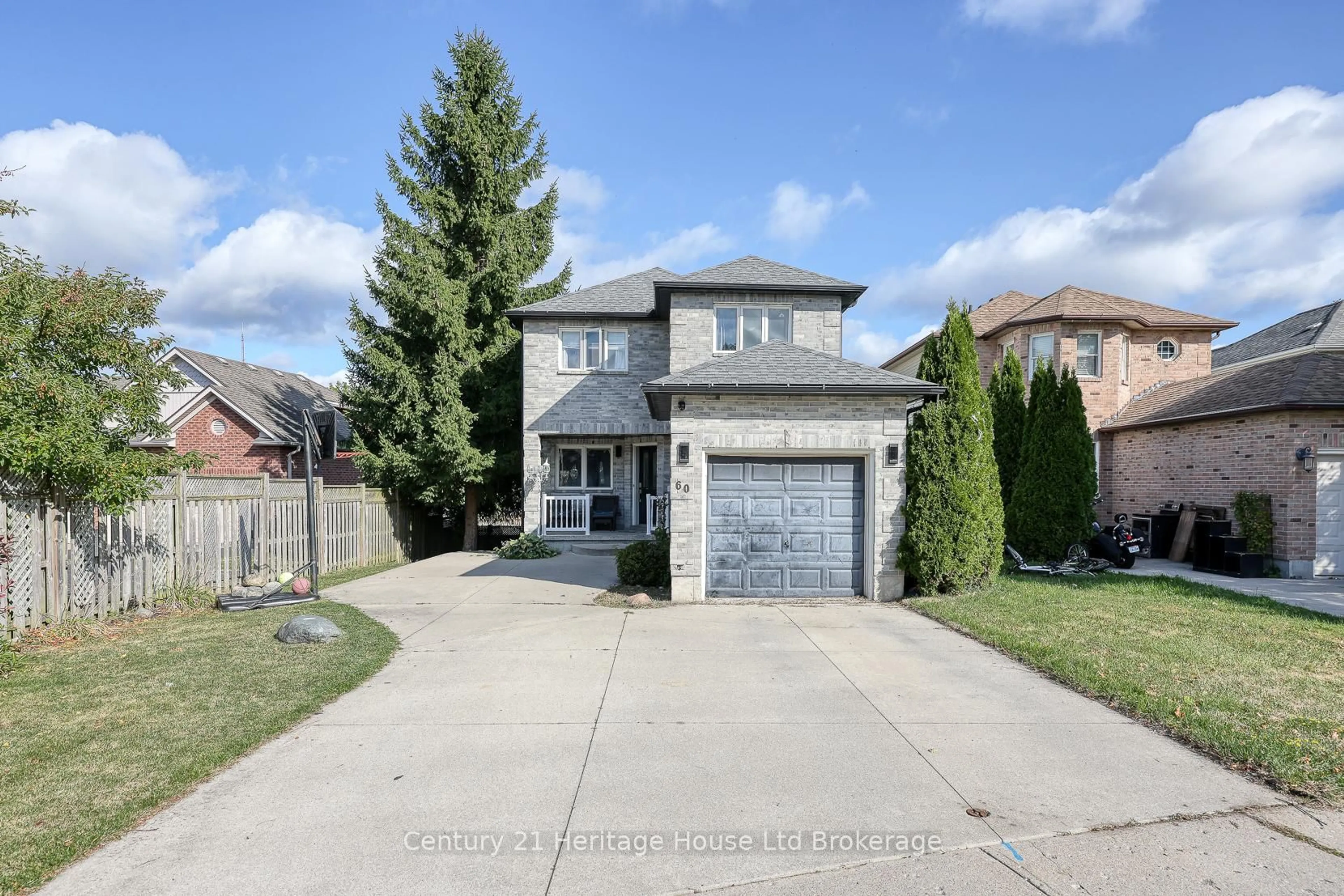 Home with brick exterior material, street for 60 Canrobert St, Woodstock Ontario N4S 8W9