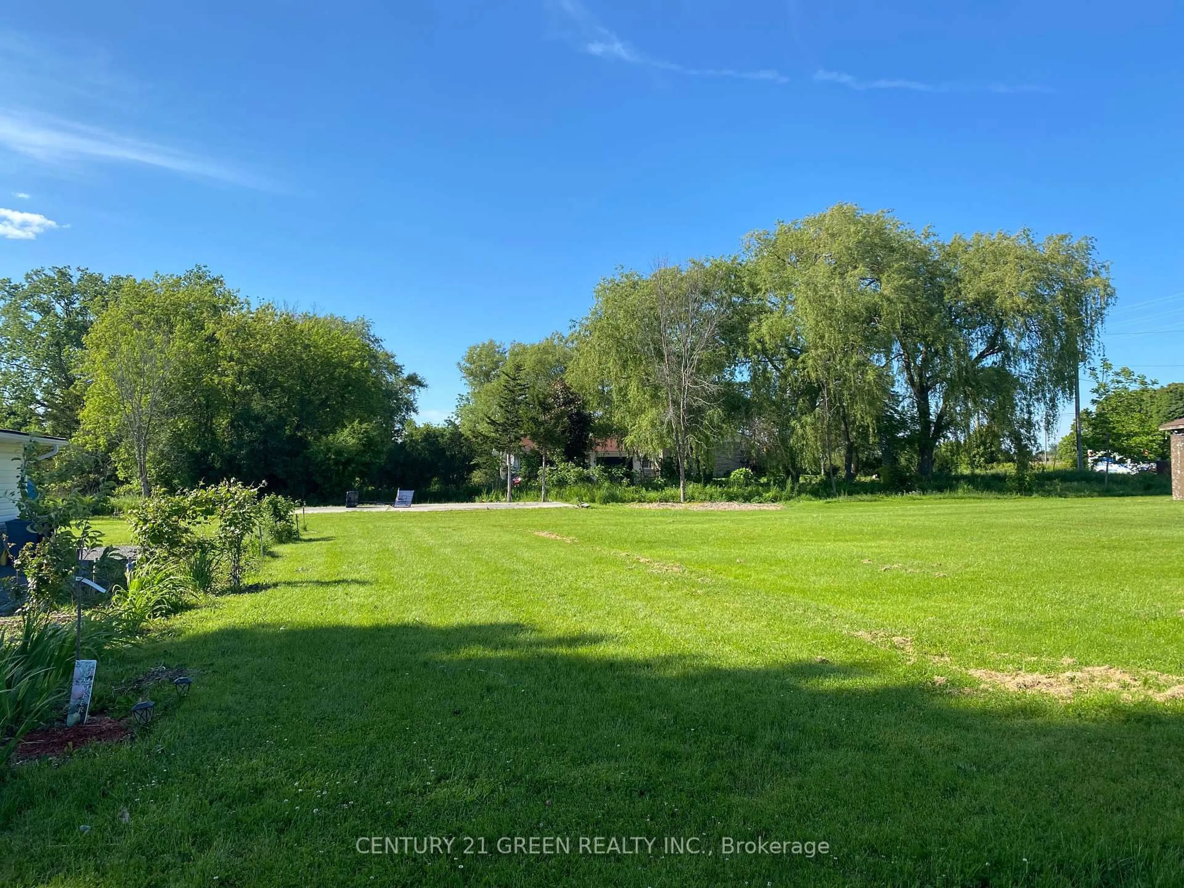 A pic from outside/outdoor area/front of a property/back of a property/a pic from drone, forest/trees view for 486 County Rd 40 #Unit 6 & 8, Trenton Ontario K8V 5P7
