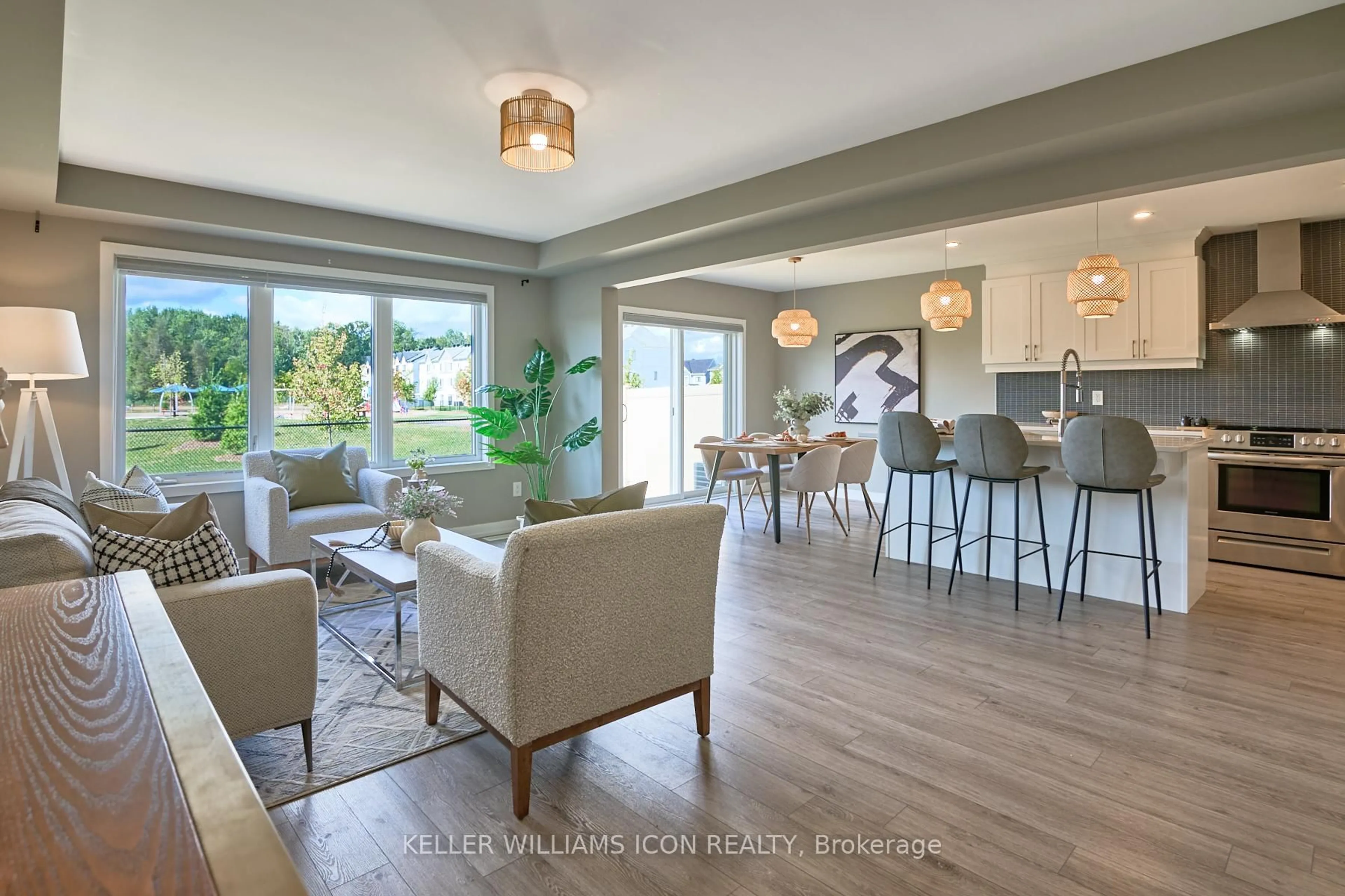 Living room with furniture, unknown for 1118 Apolune St, Ottawa Ontario K2J 6N8