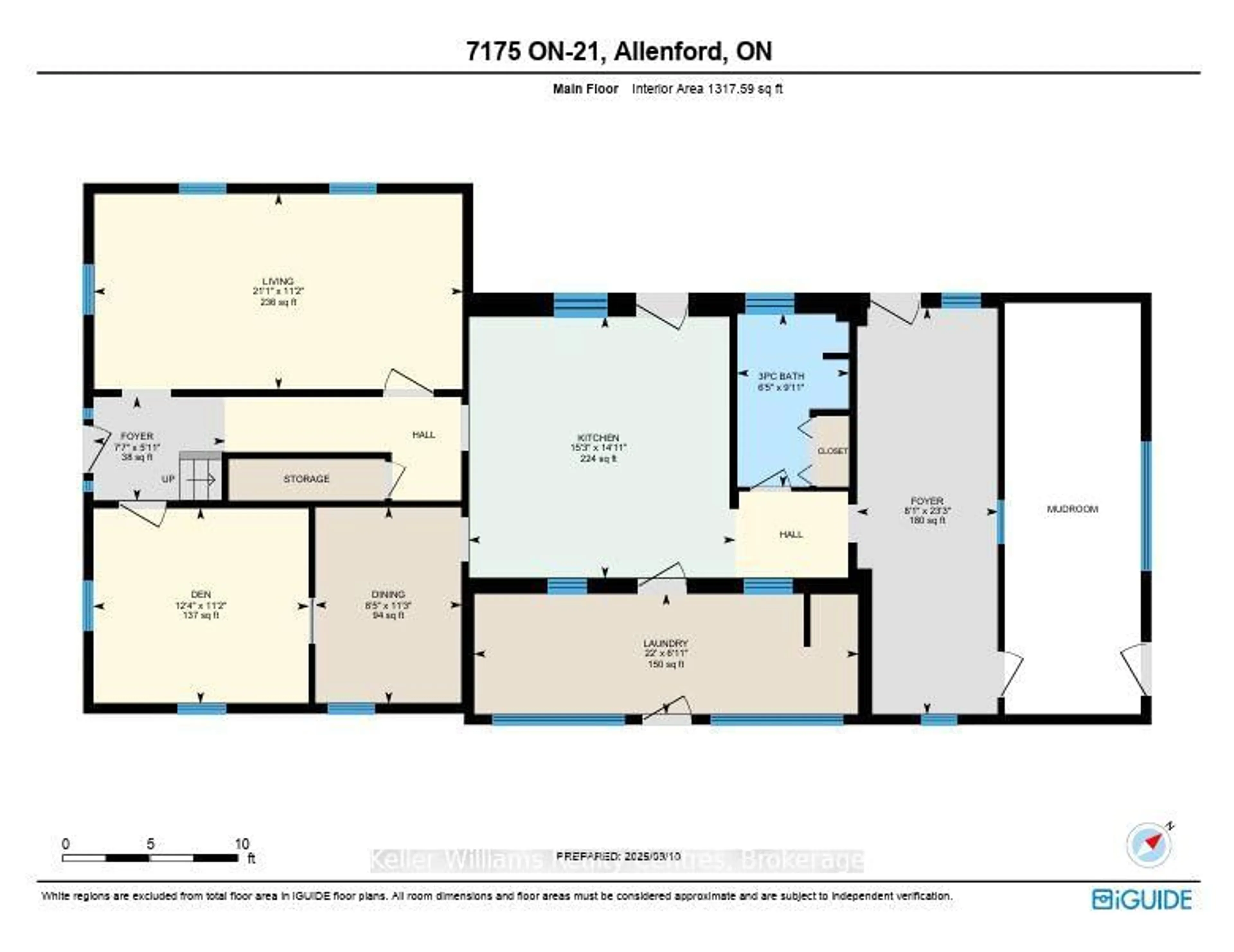 Floor plan for 7175 Highway 21, South Bruce Peninsula Ontario N0H 2T0