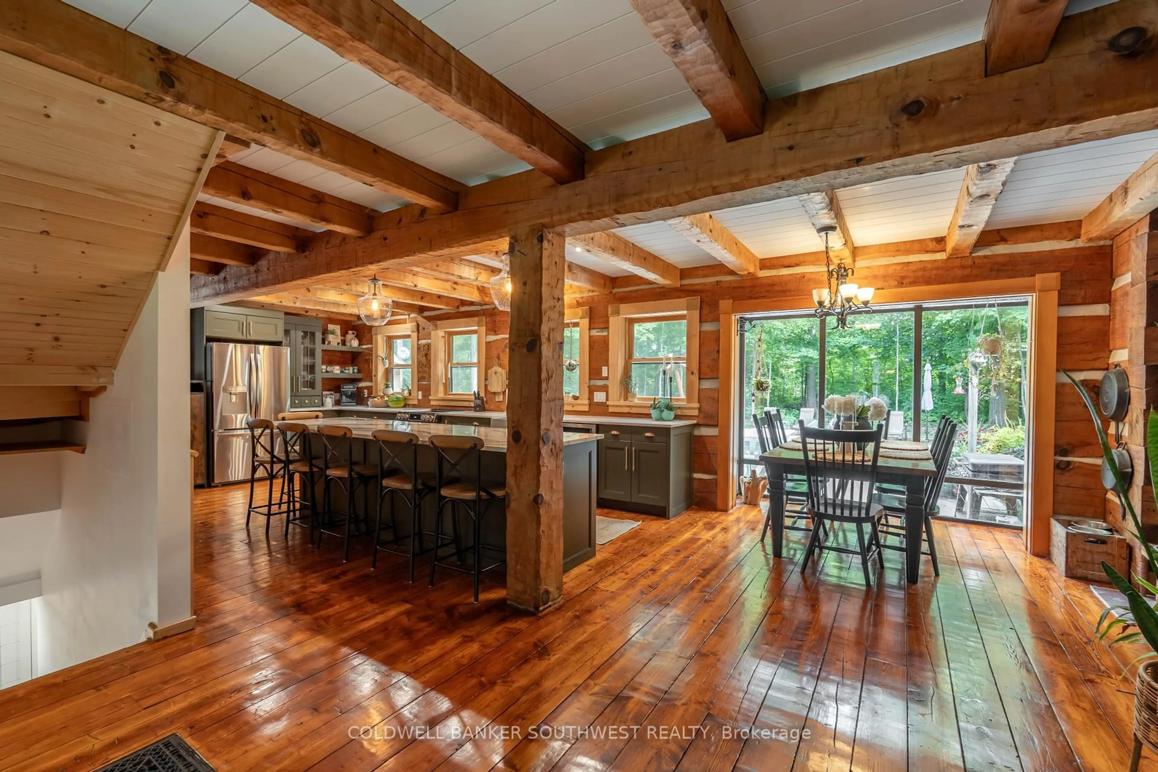 Rustic kitchen, unknown for 5252 Egremont Rd, Plympton-Wyoming Ontario N0N 1E0