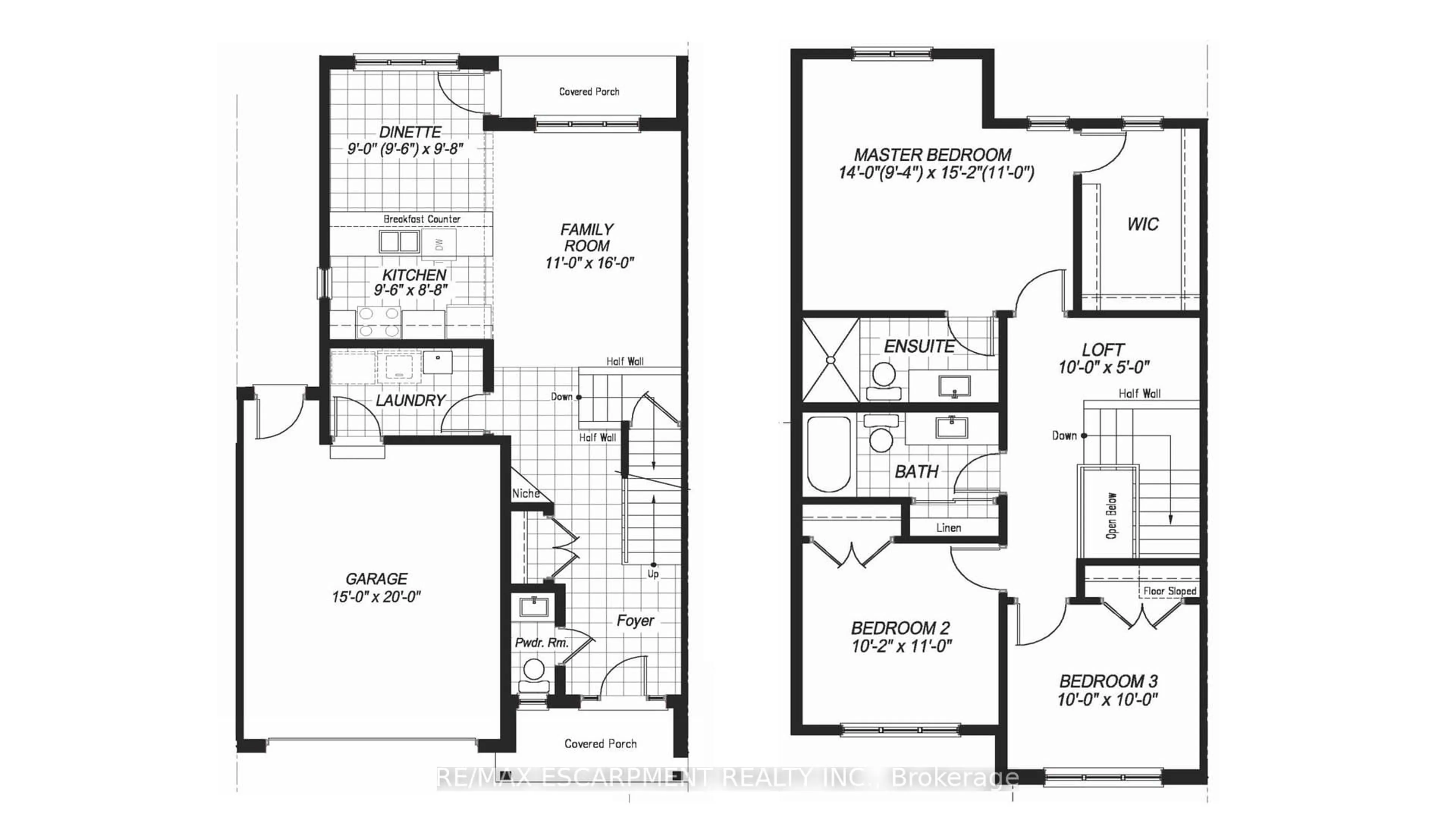 Floor plan for 10 Hilborn St, Blandford-Blenheim Ontario N0J 1S0