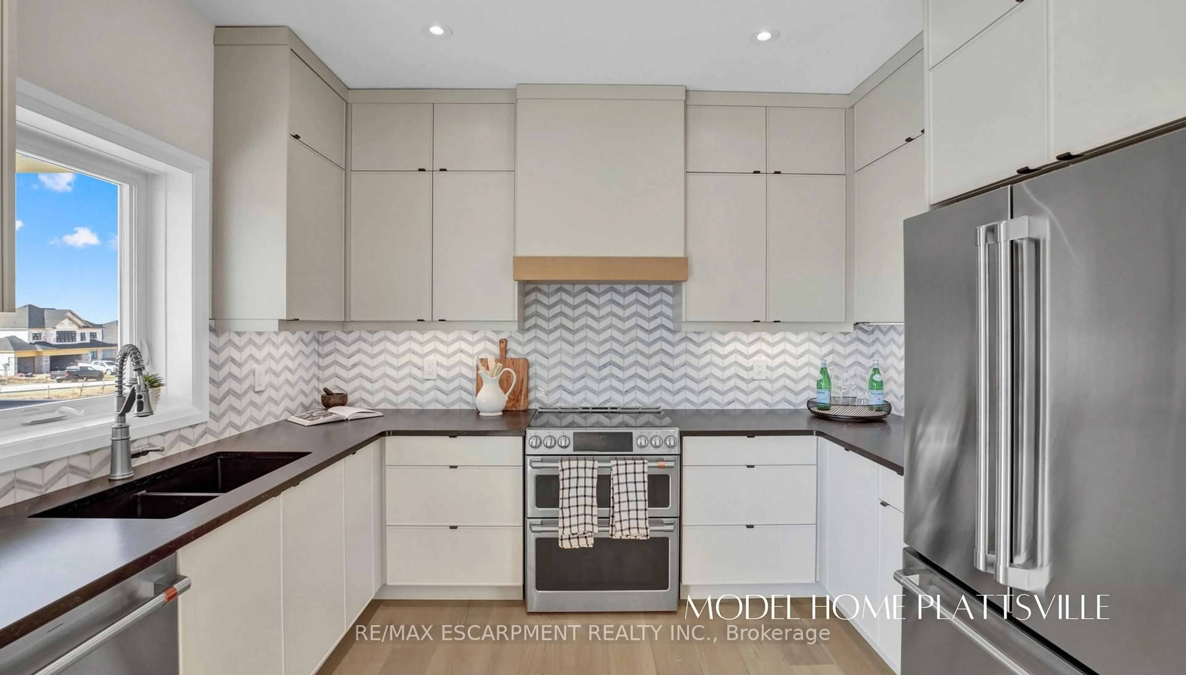 Contemporary kitchen, ceramic/tile floor for 10 Hilborn St, Blandford-Blenheim Ontario N0J 1S0