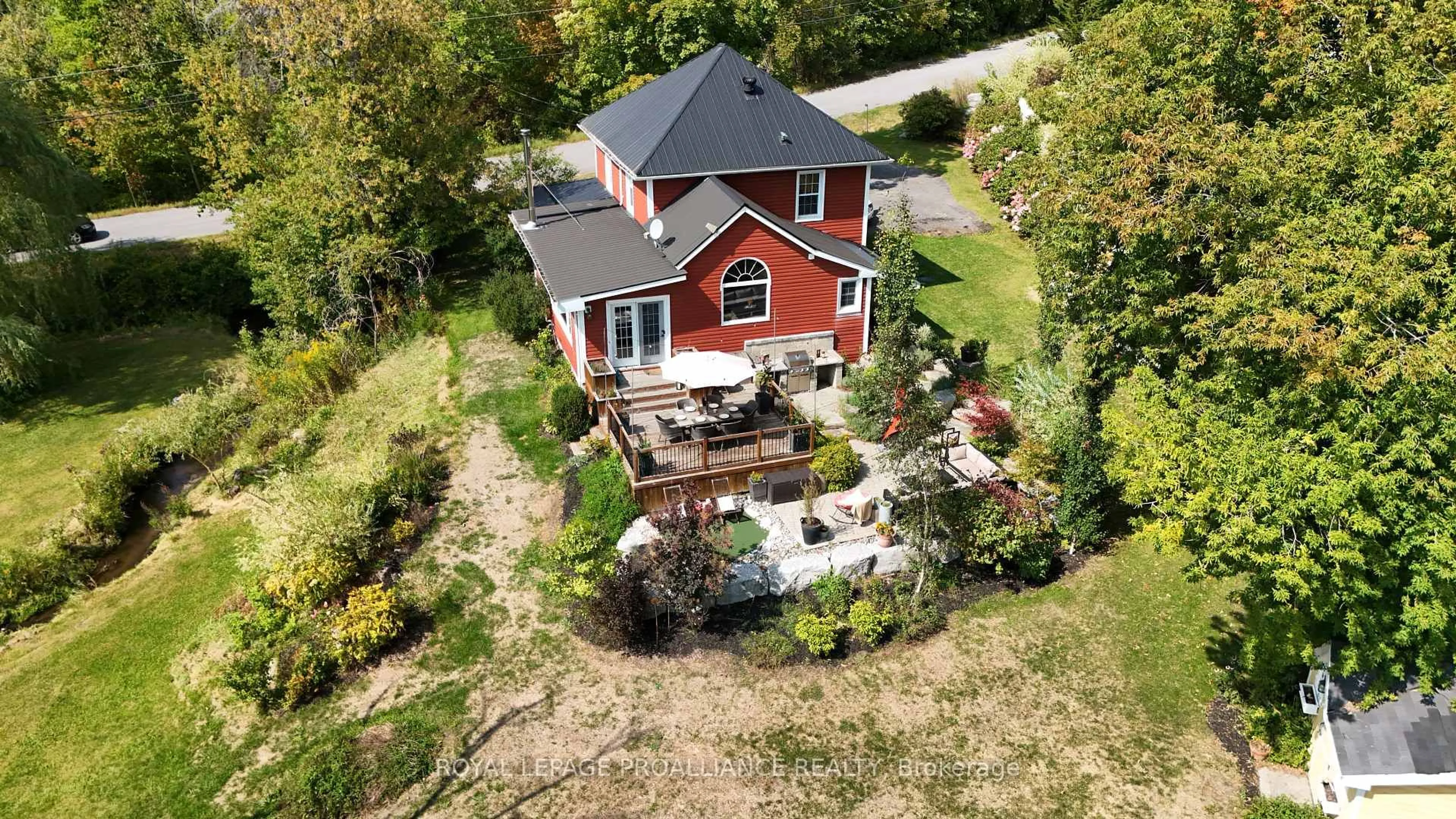 A pic from outside/outdoor area/front of a property/back of a property/a pic from drone, unknown for 314 Halloway Rd, Stirling Ontario K0K 3E0