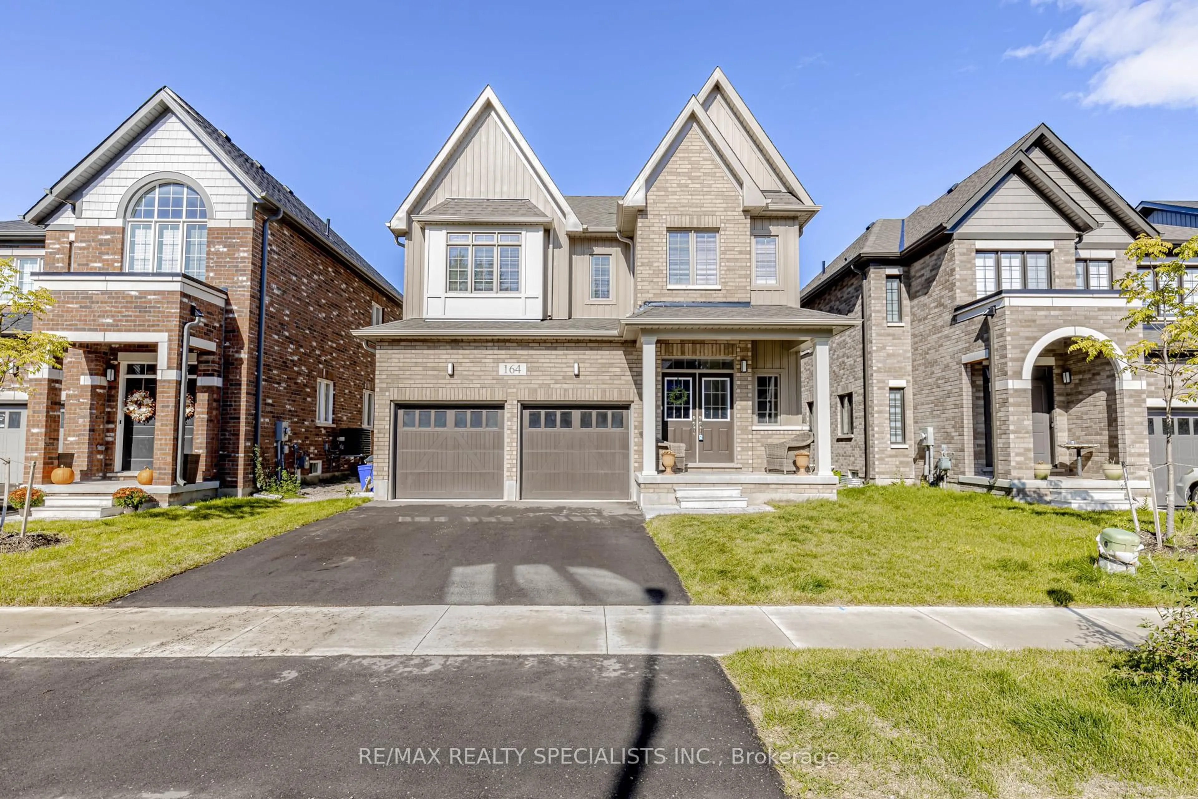Home with brick exterior material, street for 164 Dingman St, Wellington North Ontario N0G 1A0