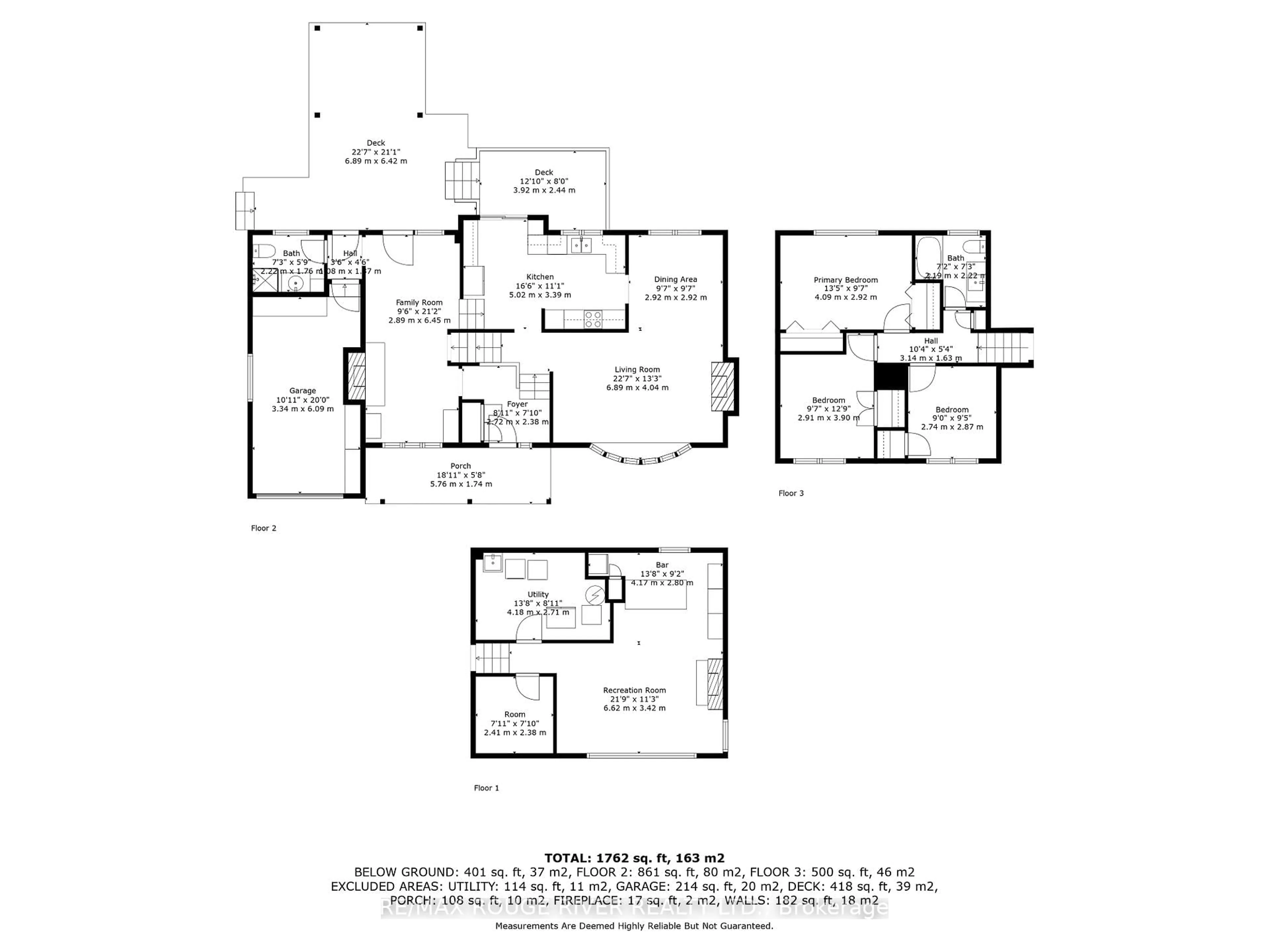 Floor plan for 326 Lakeshore Dr, Cobourg Ontario K9A 1R7