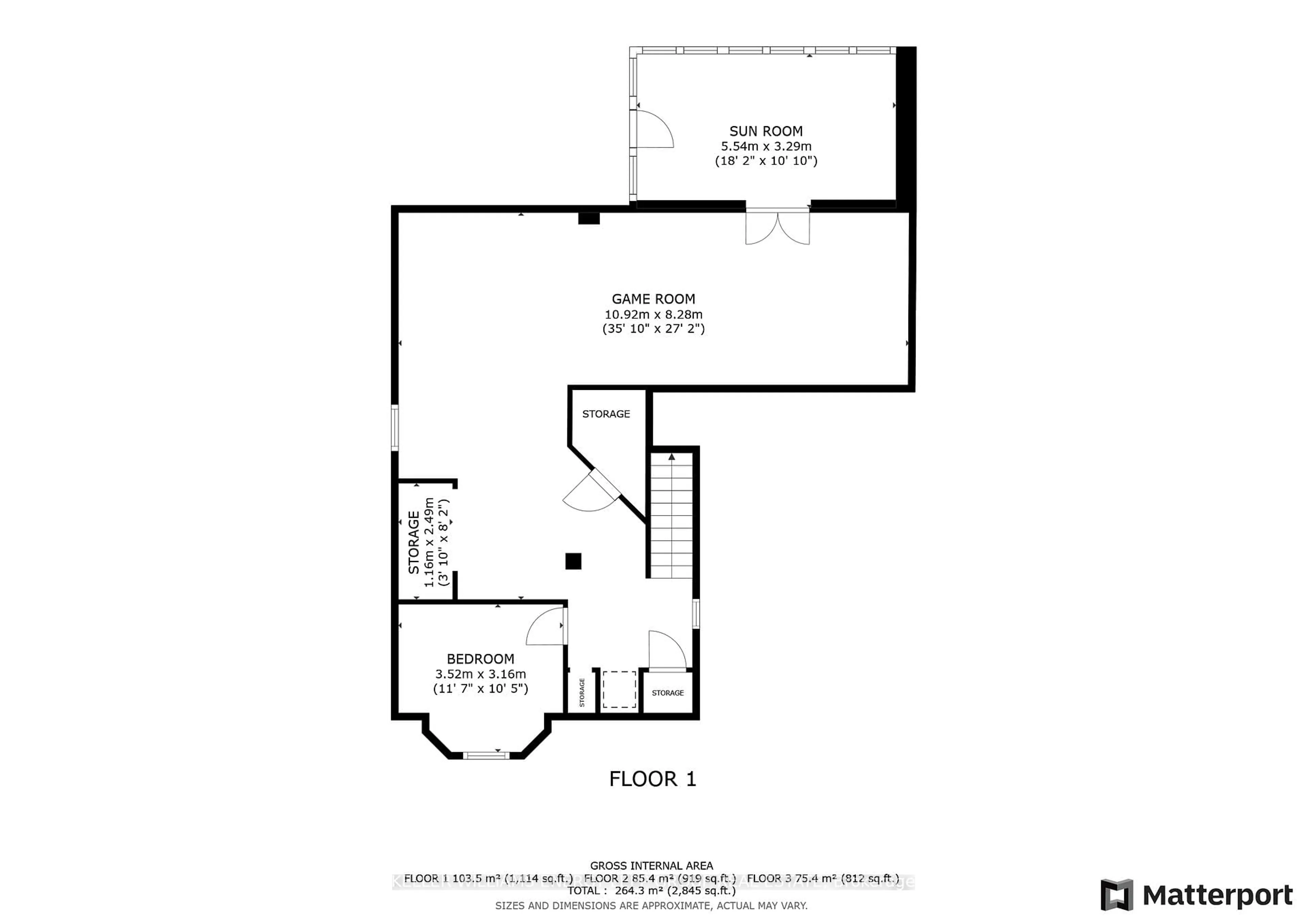 Floor plan for 7 Herbert Pl, Port Hope Ontario L1A 4G7