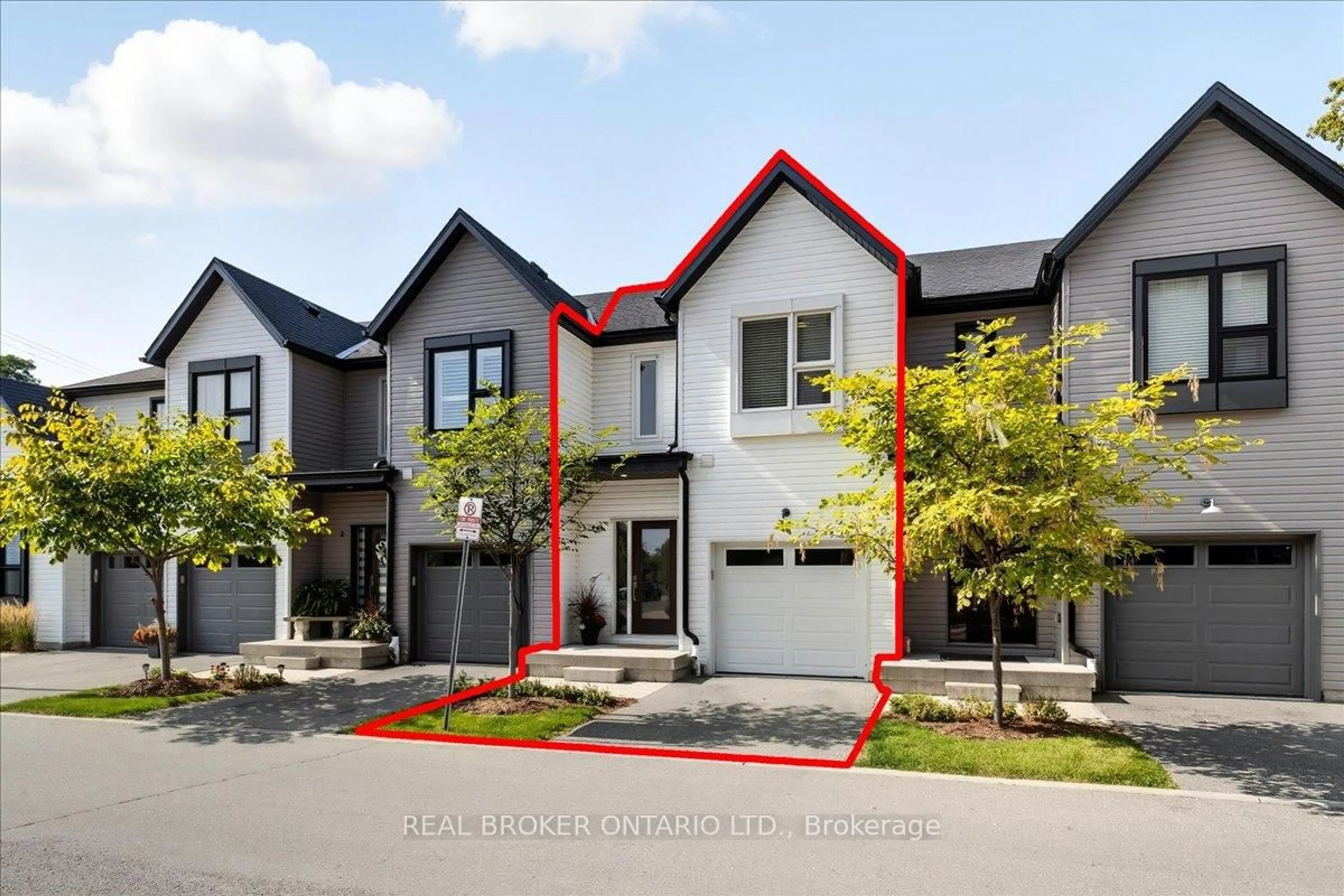Home with brick exterior material, street for 110 Fergus Ave #3, Kitchener Ontario N2A 0K9