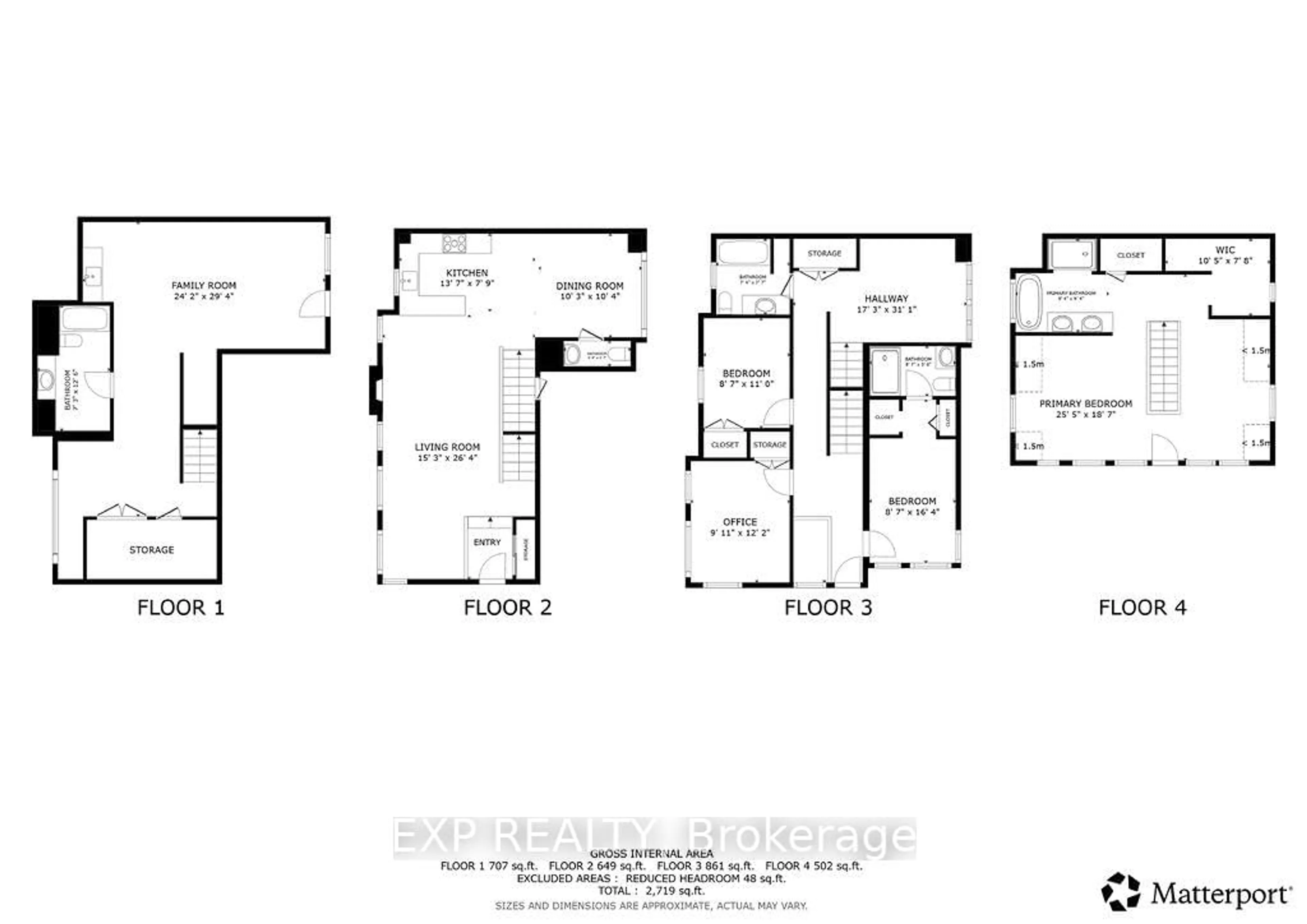 Floor plan for 630 Tweedsmuir Ave, Ottawa Ontario K1Z 5P5