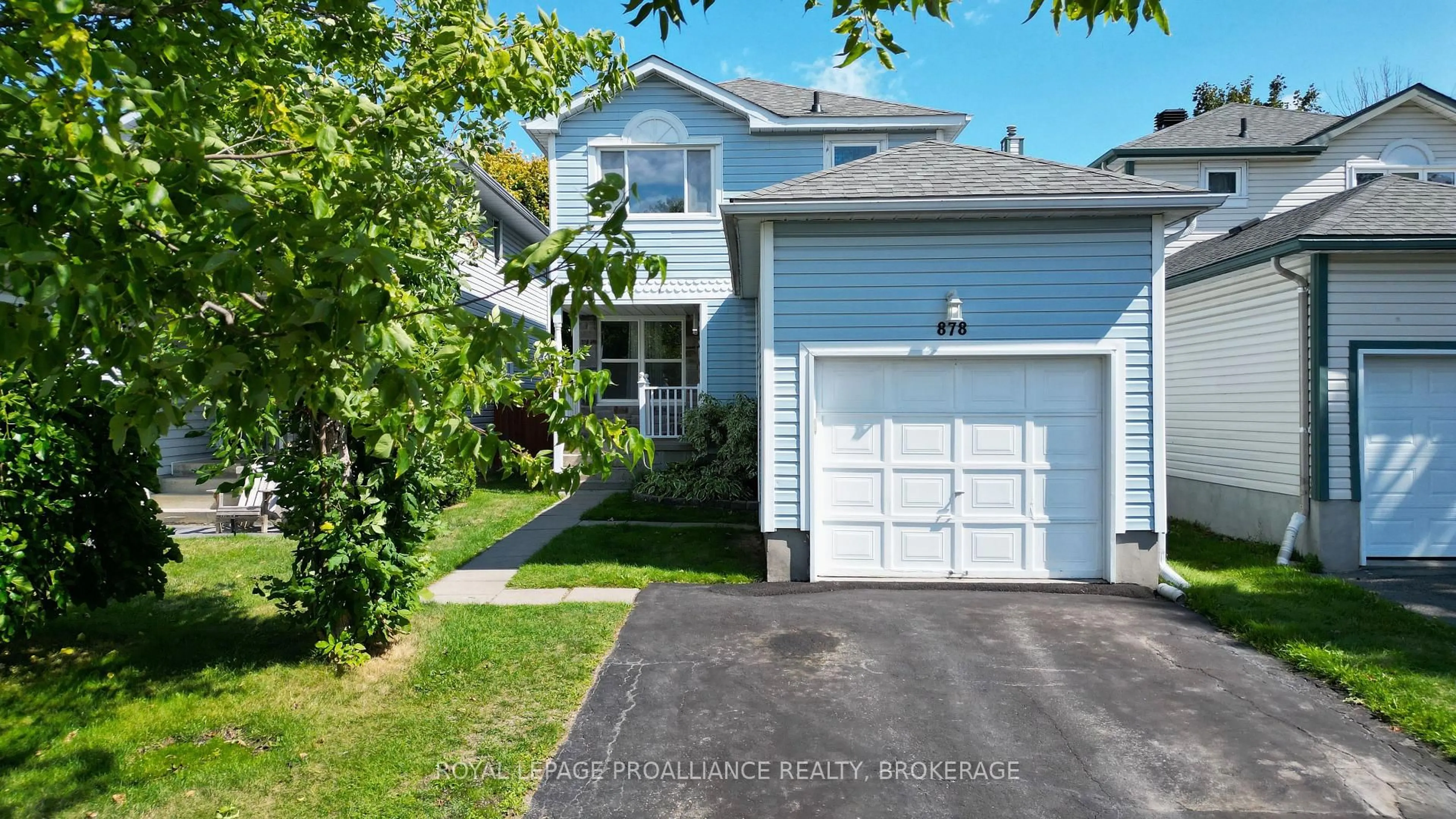 Home with vinyl exterior material, street for 878 Walker Crt, Kingston Ontario K7M 8L2