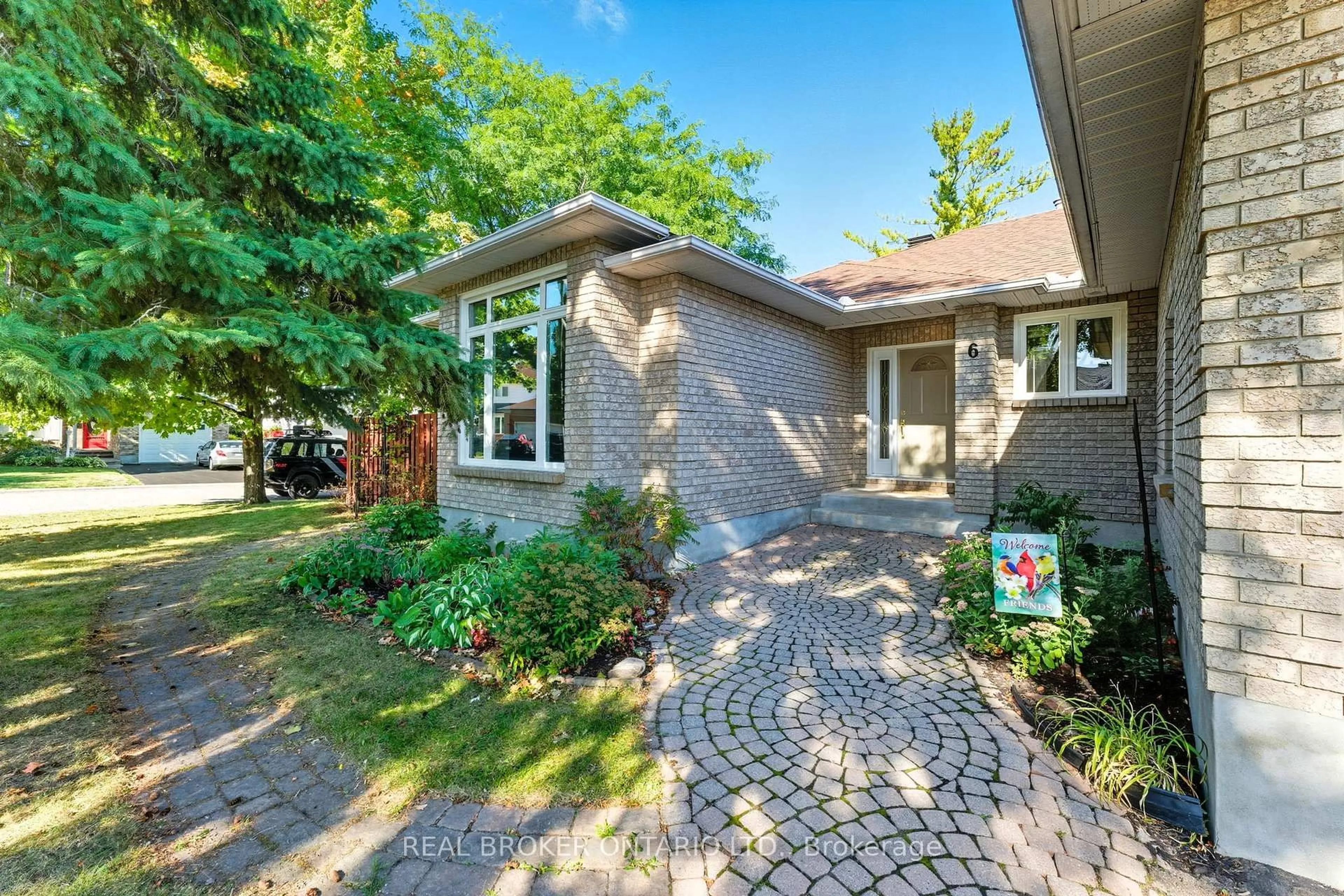 Home with brick exterior material, street for 6 Candow Cres, Ottawa Ontario K2S 1K7