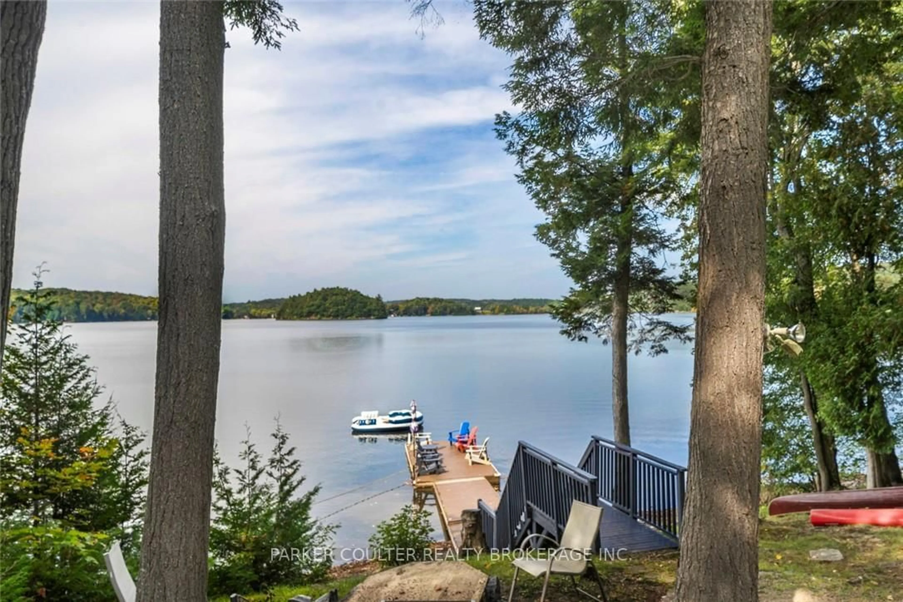 Patio, water/lake/river/ocean view for 1202 Windermere Rd #12, Muskoka Lakes Ontario P0B 1M0