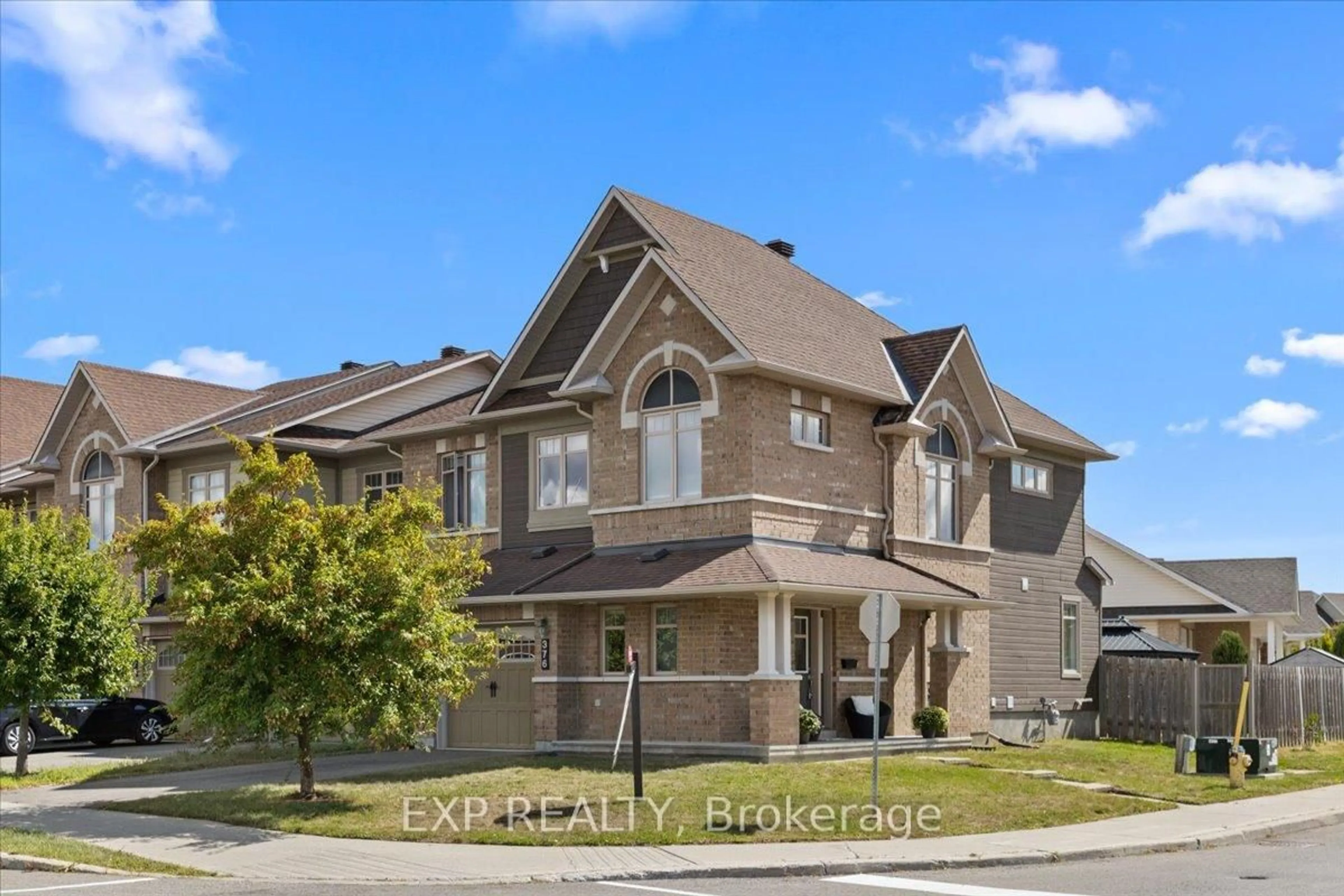 Home with brick exterior material, street for 376 Gerry Lalonde Dr, Ottawa Ontario K4A 0Y3