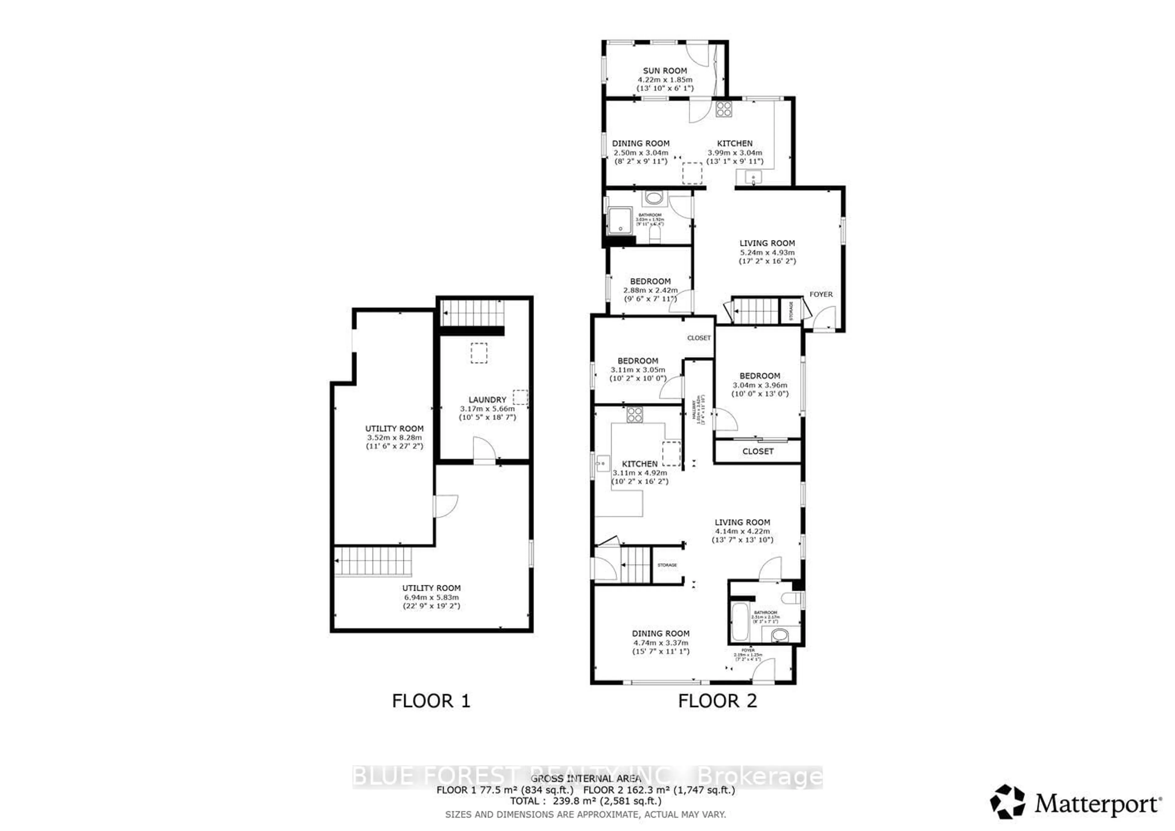 Floor plan for 358 Simcoe St, London East Ontario N6B 1J7