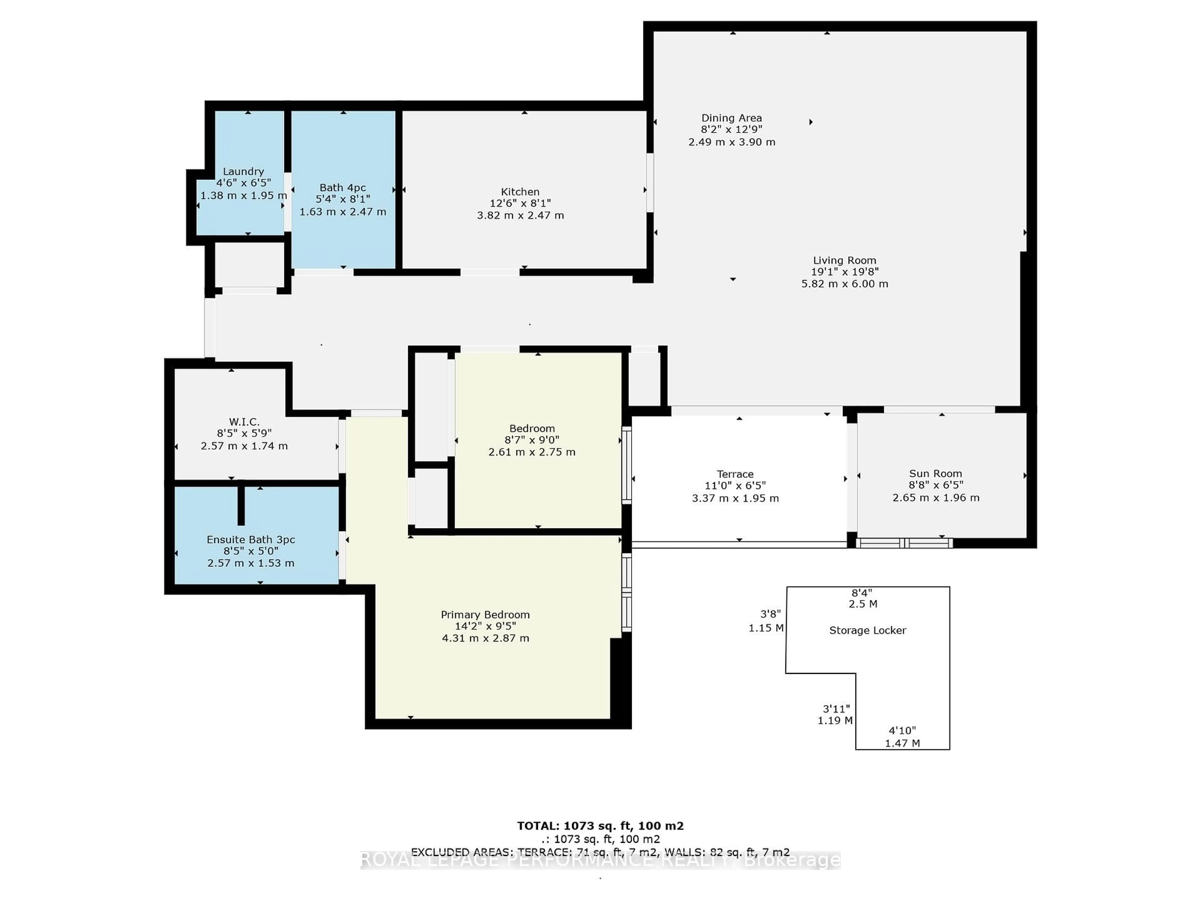 Floor plan for 310 Crichton St #104, Ottawa Ontario K1M 1W5