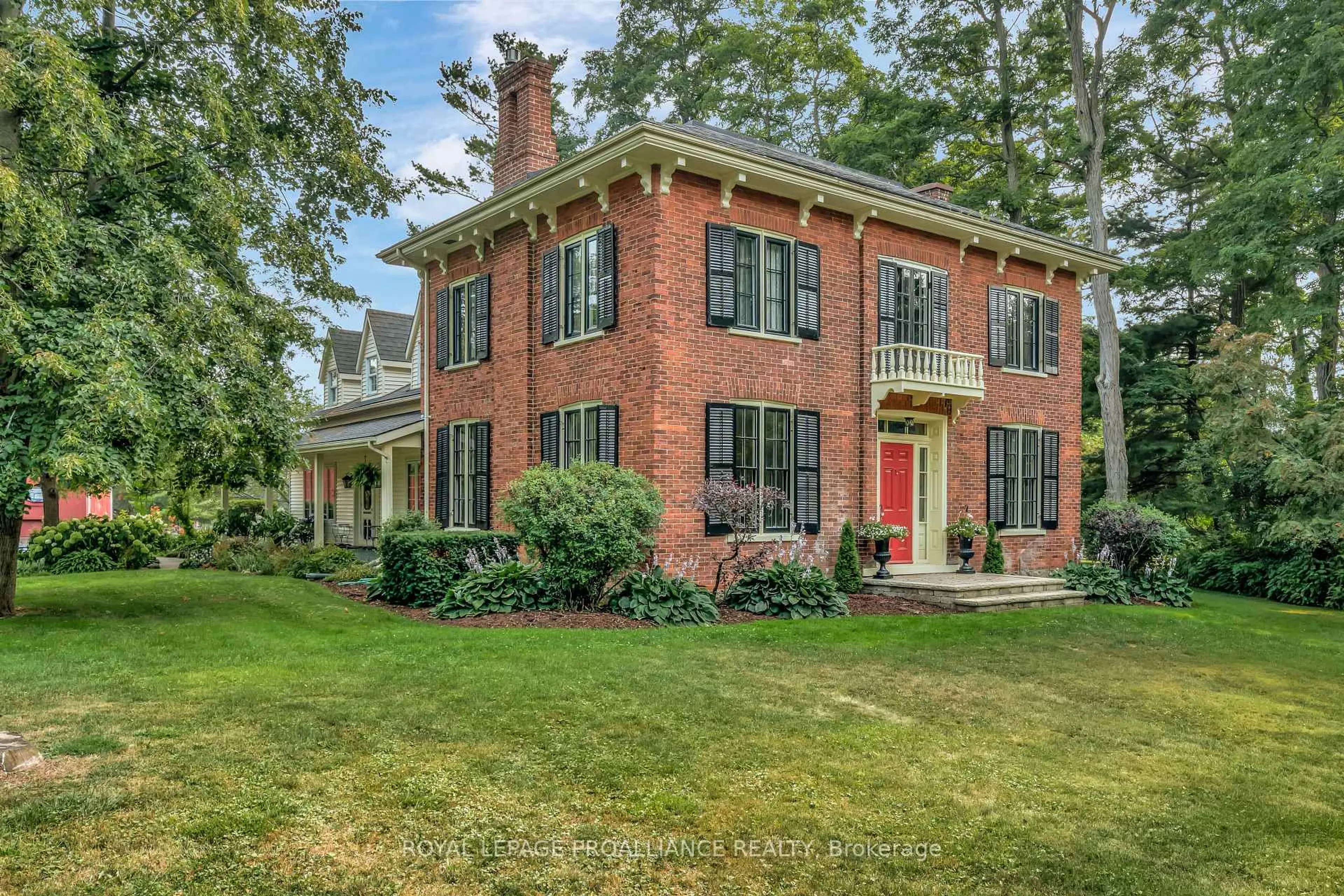 Home with brick exterior material, building for 14065 Loyalist Pkwy, Prince Edward County Ontario K0K 2T0