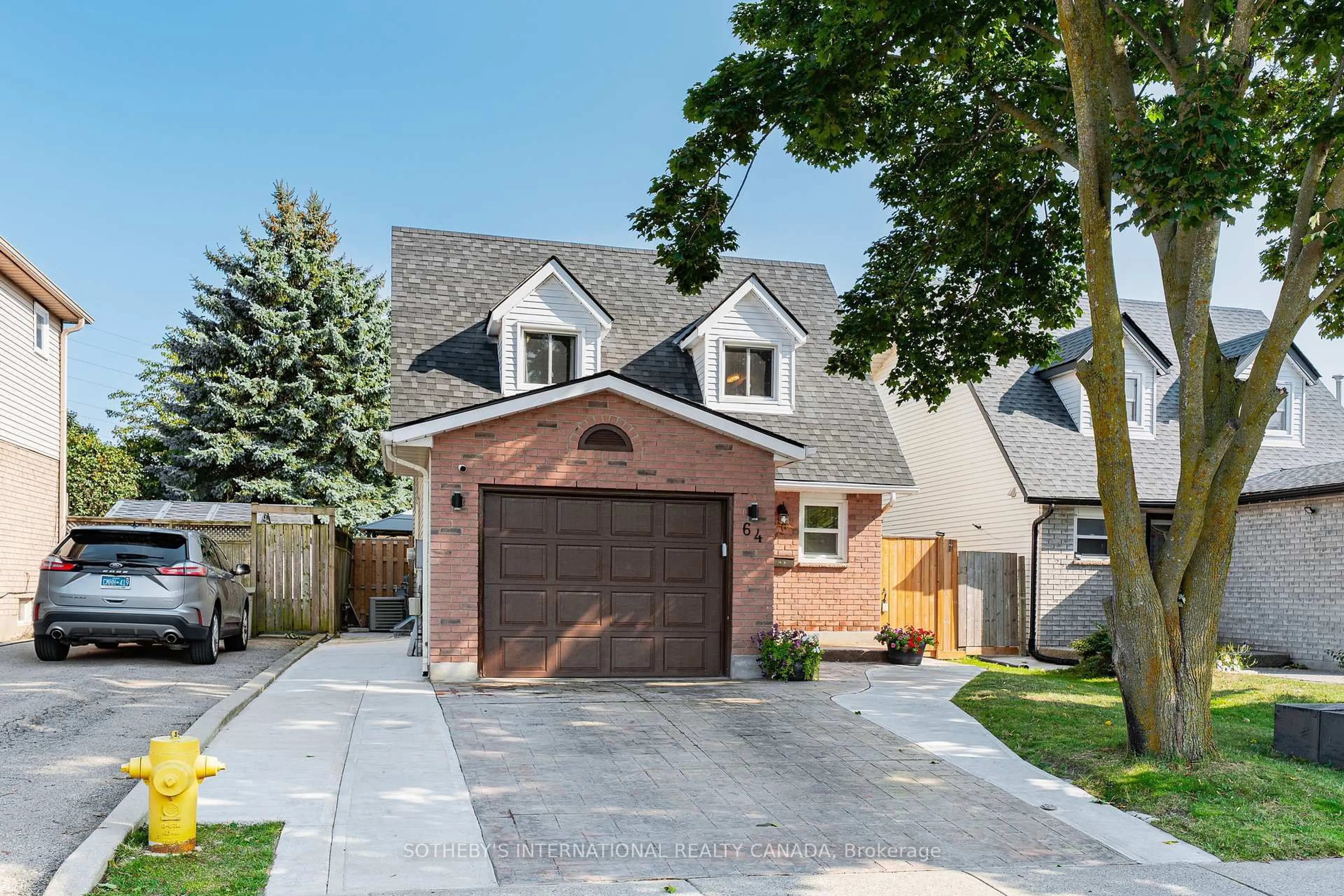 Home with brick exterior material, street for 64 Glenbrook Cres, Cambridge Ontario N1R 7Z2