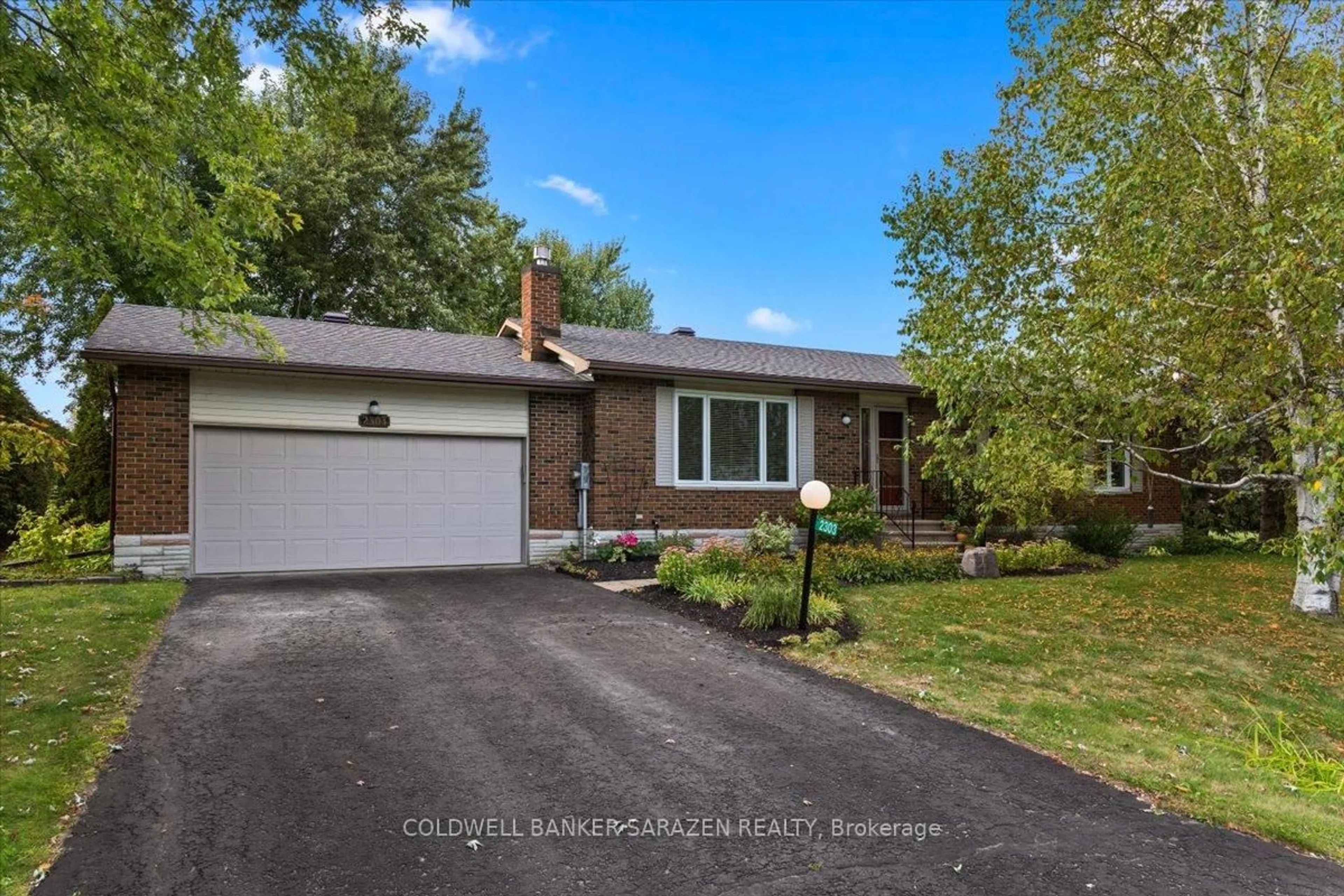 Home with brick exterior material, street for 2303 Edward Kidd Cres, North Gower Ontario K0A 2T0