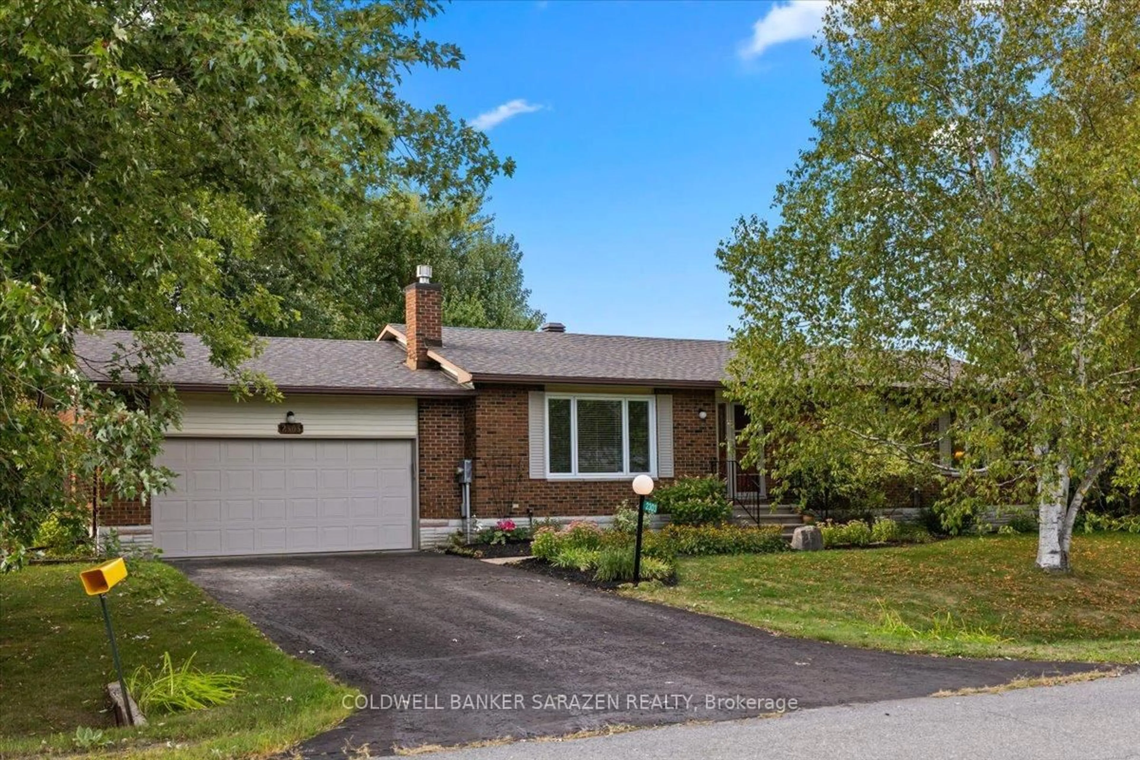 Home with brick exterior material, street for 2303 Edward Kidd Cres, North Gower Ontario K0A 2T0