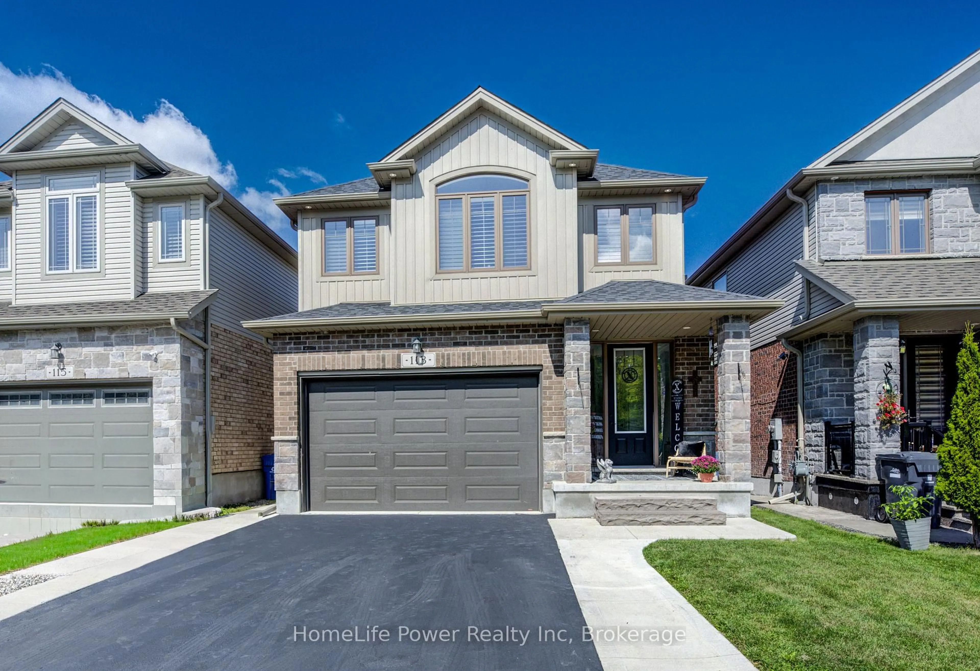 Home with brick exterior material, street for 113 Dallan Dr, Guelph Ontario N1L 0N3