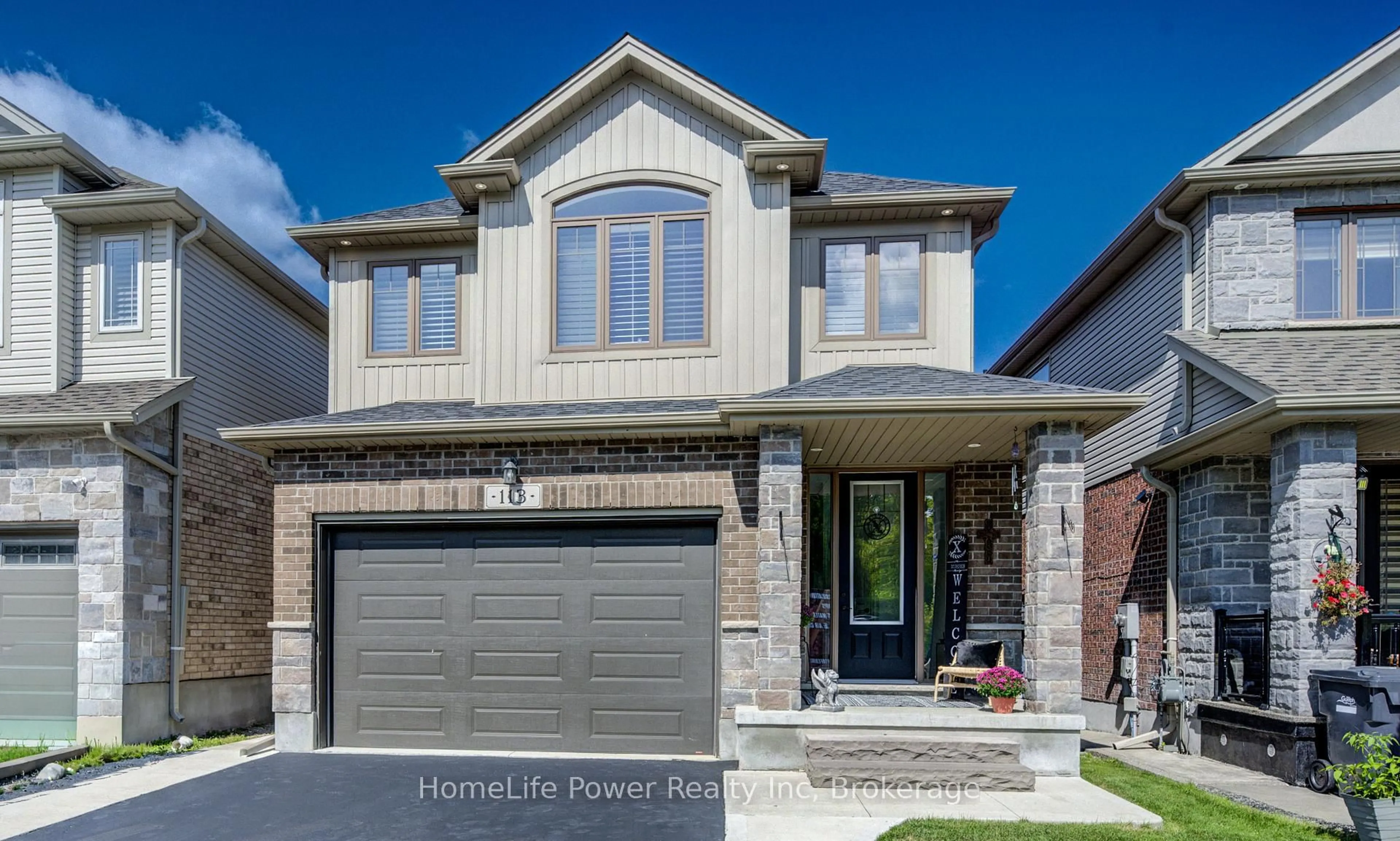 Home with brick exterior material, street for 113 Dallan Dr, Guelph Ontario N1L 0N3