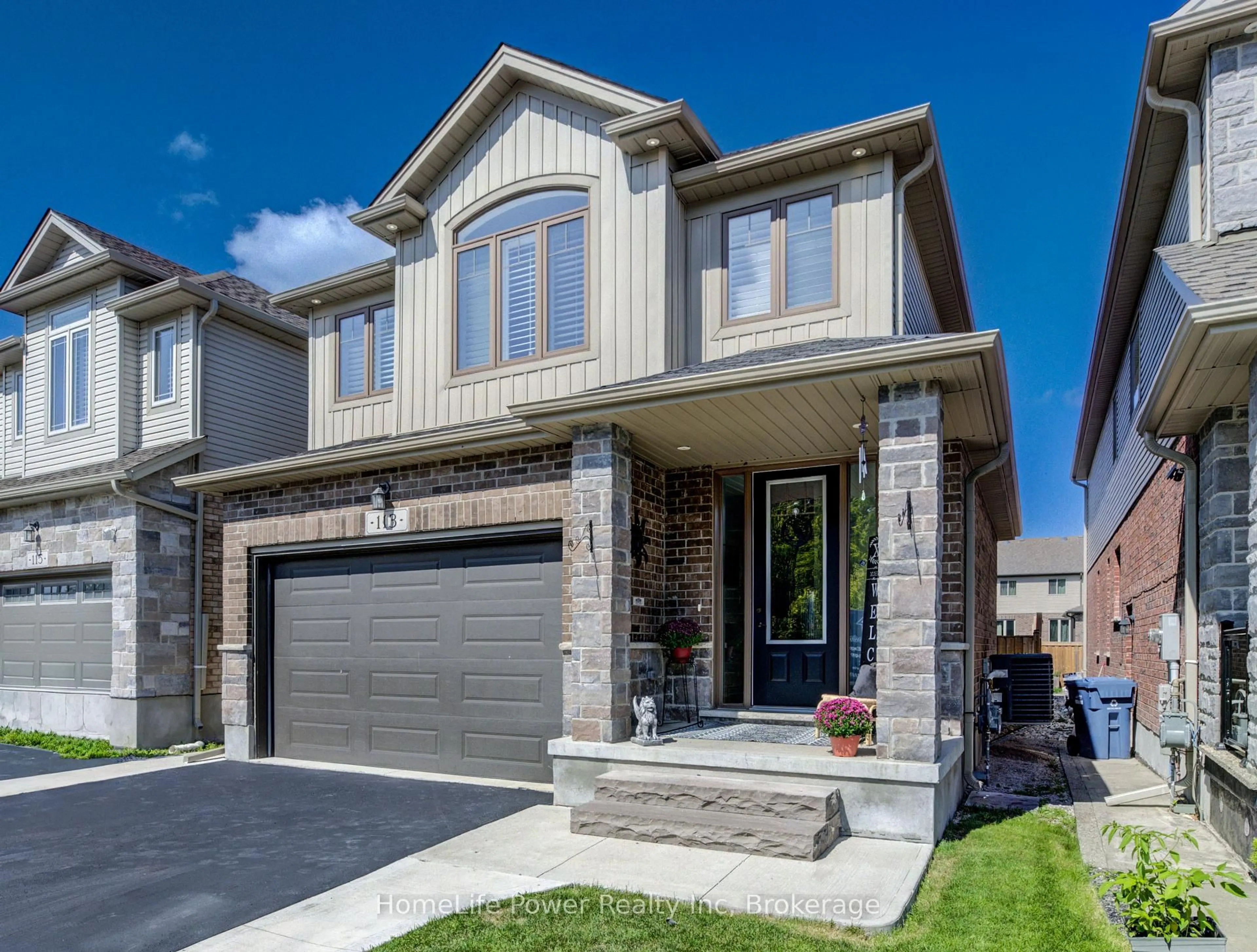 Home with brick exterior material, street for 113 Dallan Dr, Guelph Ontario N1L 0N3