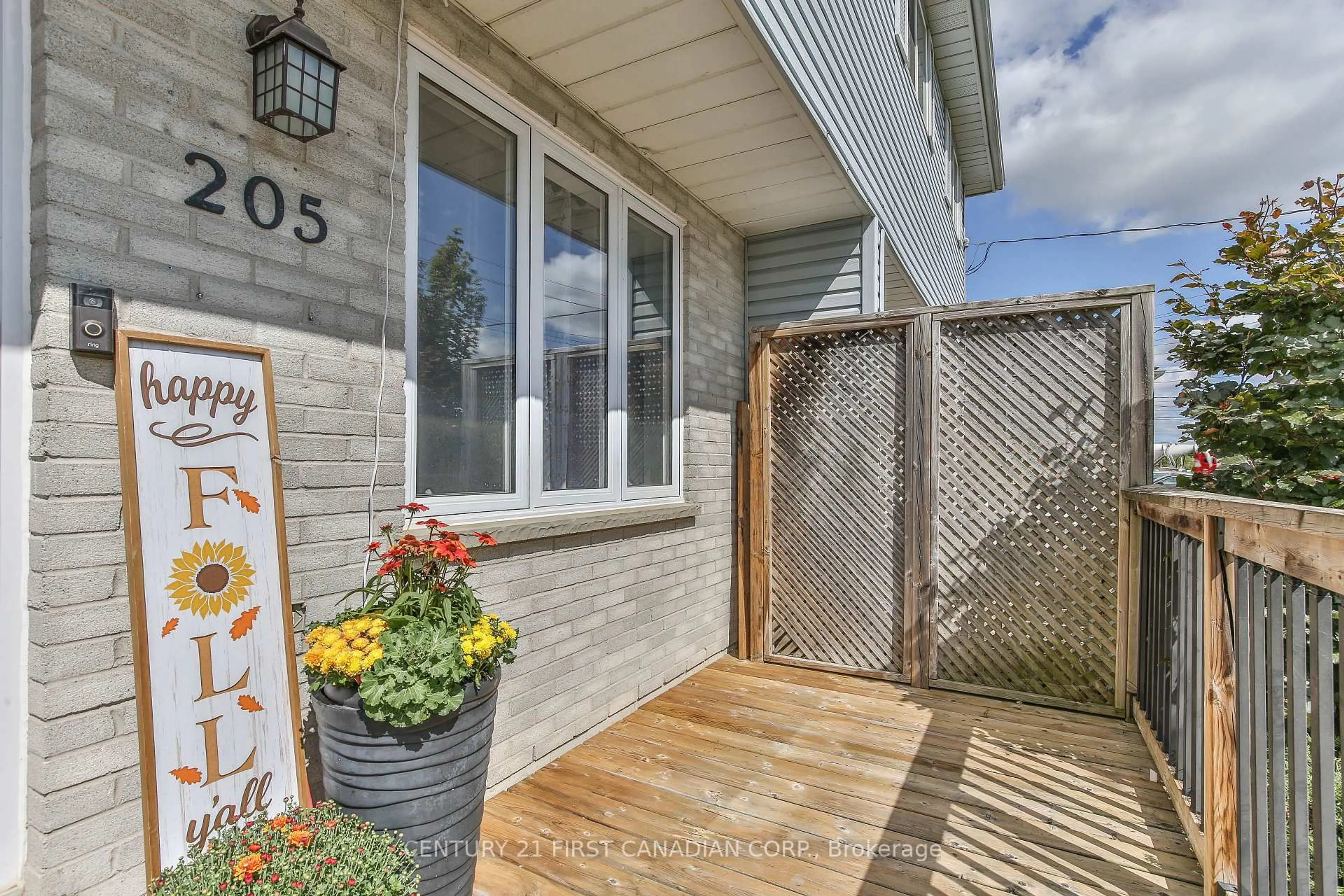 Patio, street for 205 Carnegie St, Ingersoll Ontario N5C 1L1