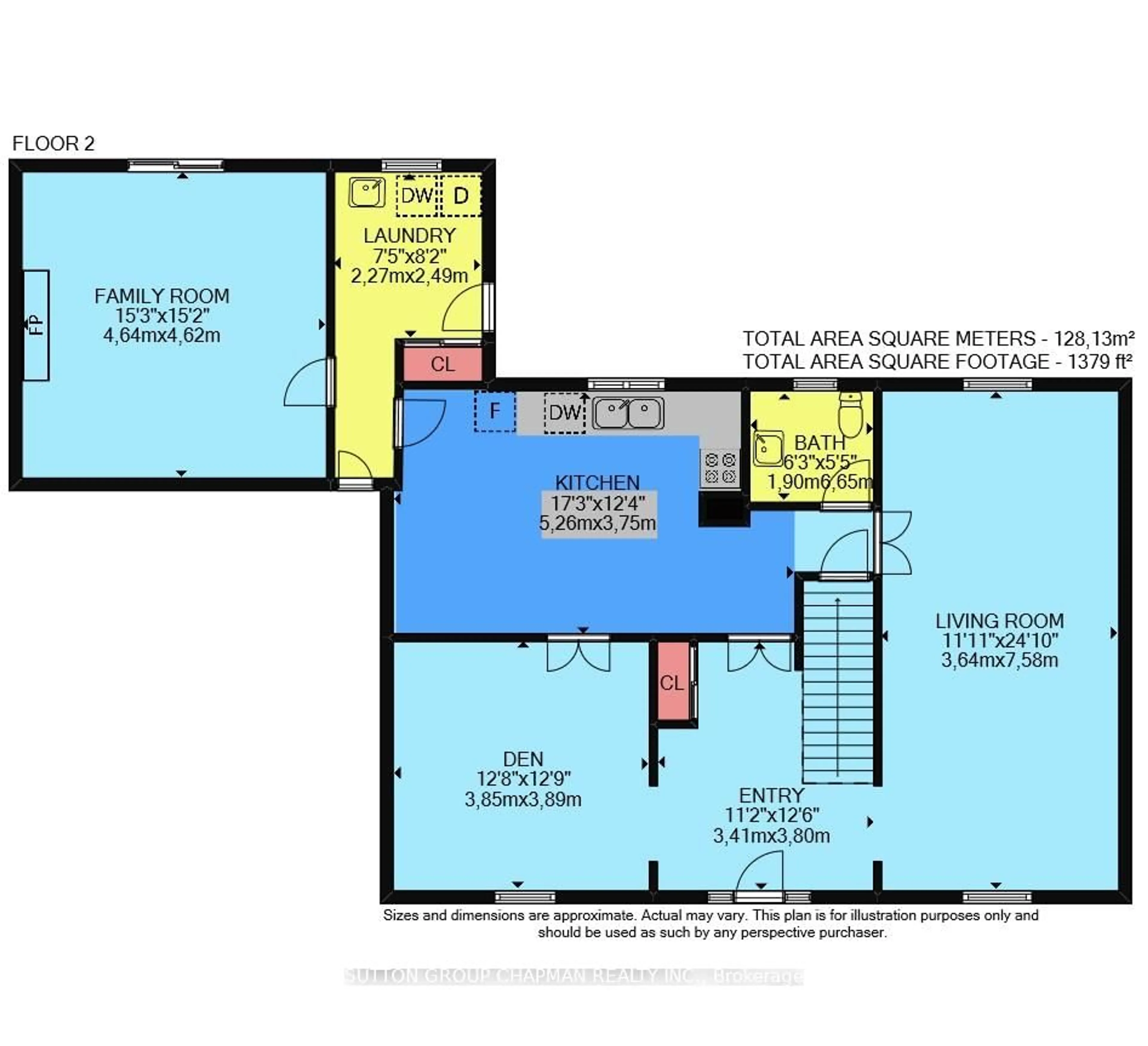 Floor plan for 61 Hampton Cres, London North Ontario N6H 2P1