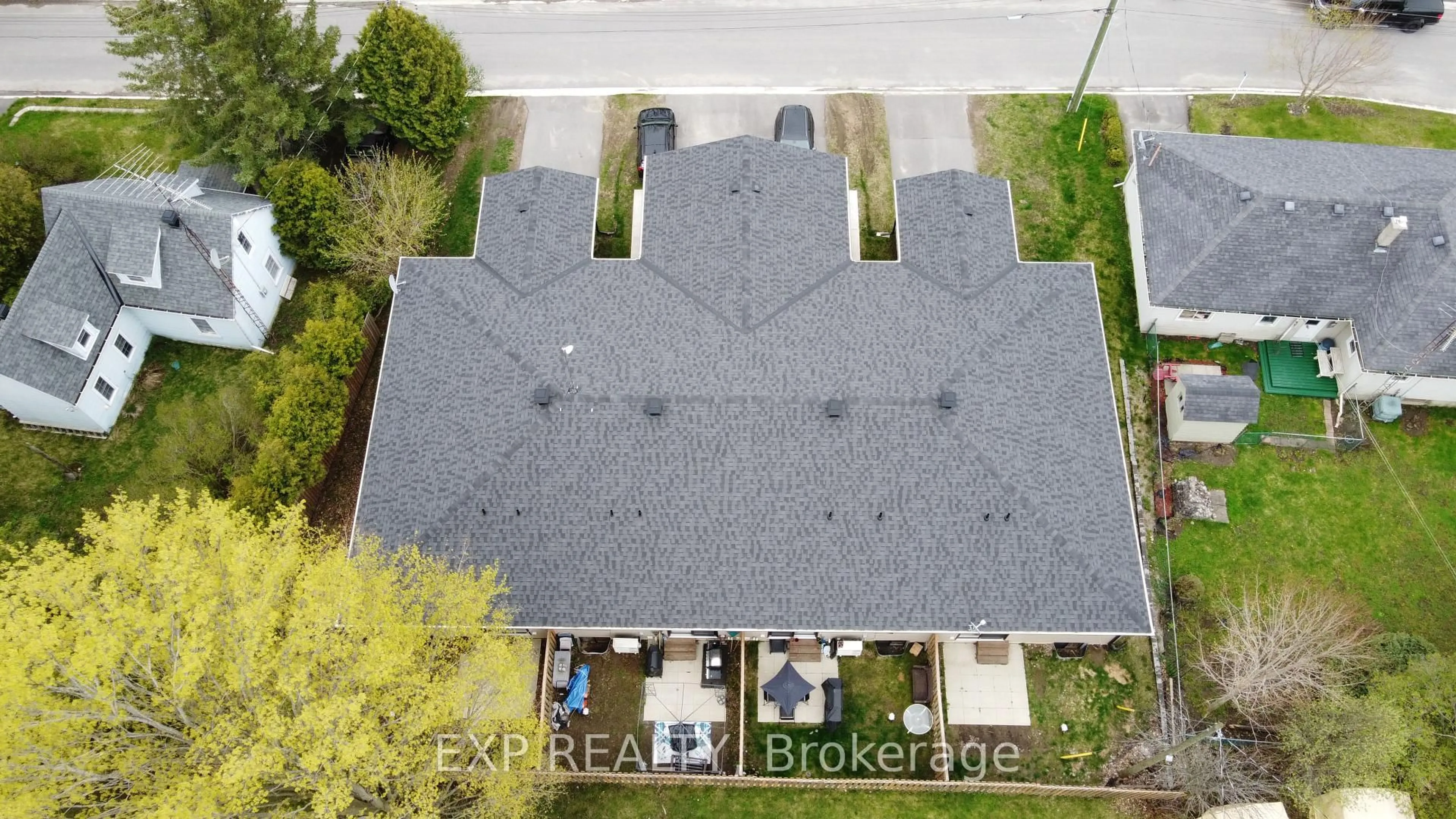 A pic from outside/outdoor area/front of a property/back of a property/a pic from drone, unknown for 32 David St, Edwardsburgh/Cardinal Ontario K0E 1X0