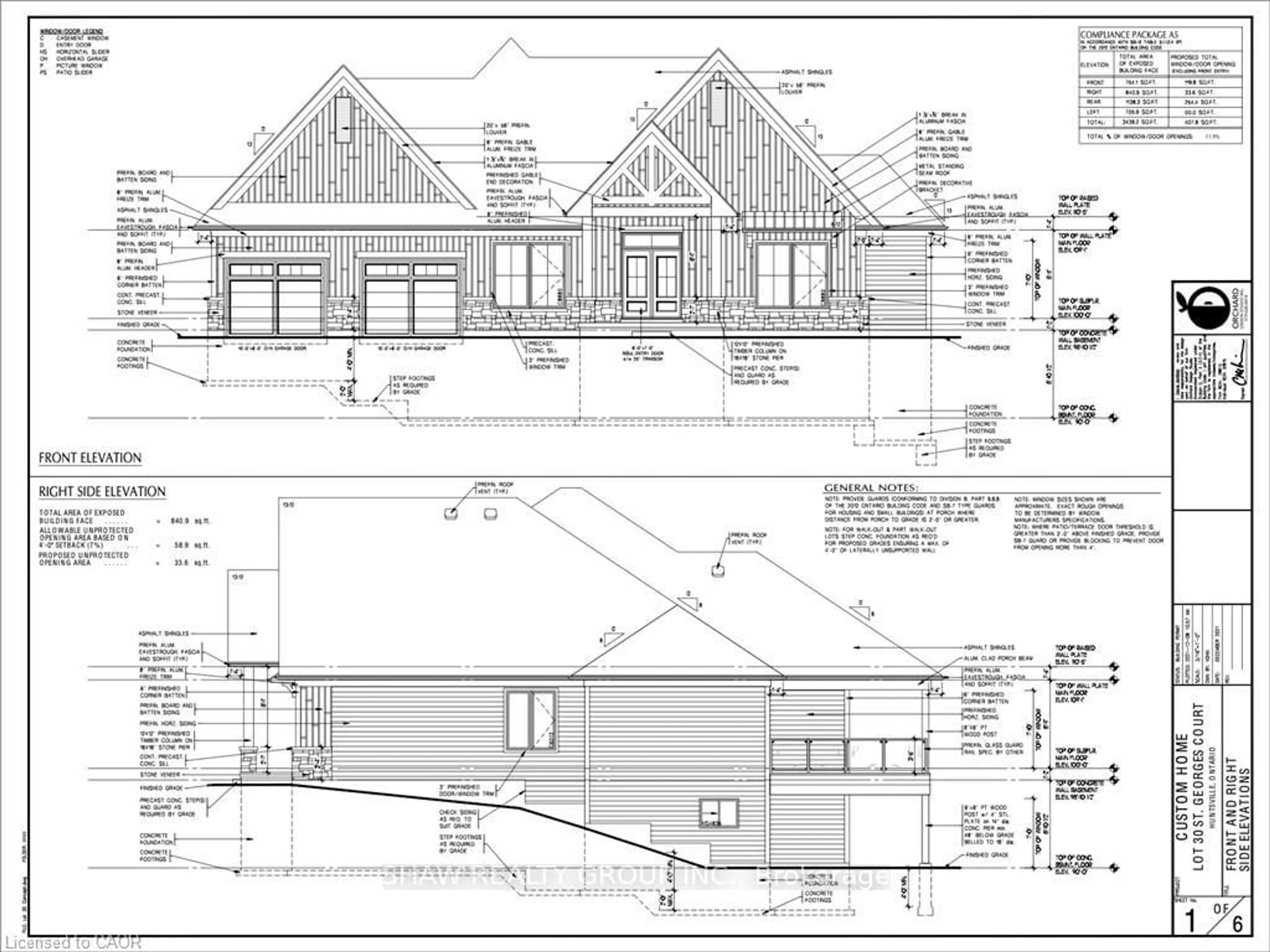 Floor plan for 33 Glen Eagle Crt, Huntsville Ontario P1H 1B1