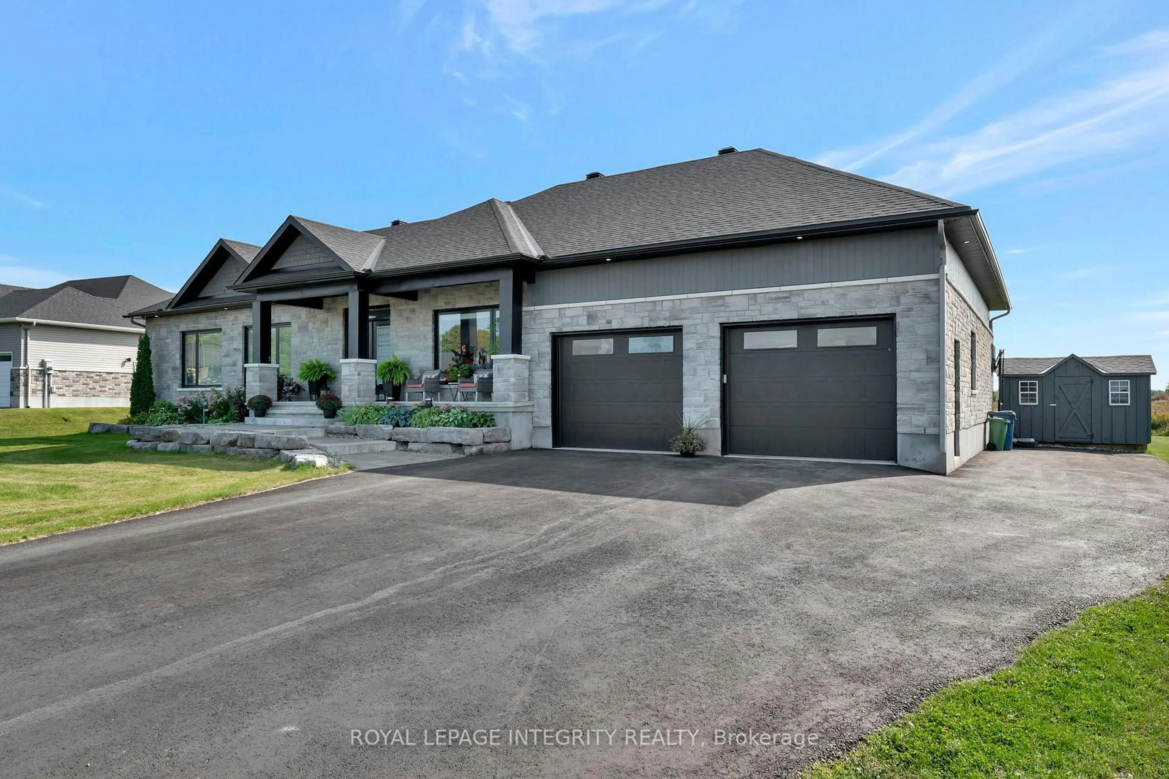 Home with brick exterior material, street for 2210 Maple Forest Dr, North Gower Ontario K0A 2T0