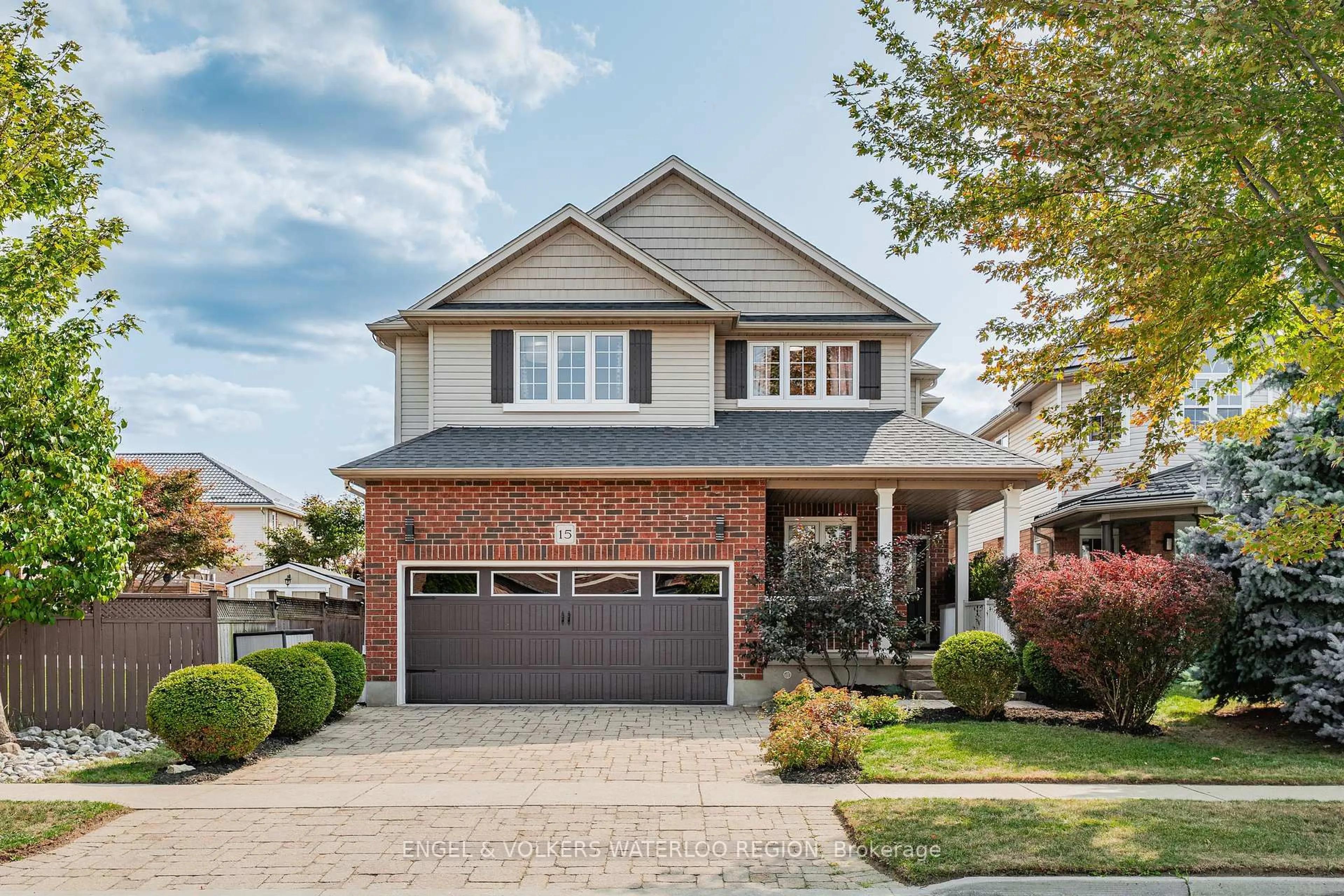 Home with brick exterior material, street for 15 Cranbrook St, Kitchener Ontario N2P 2Y2