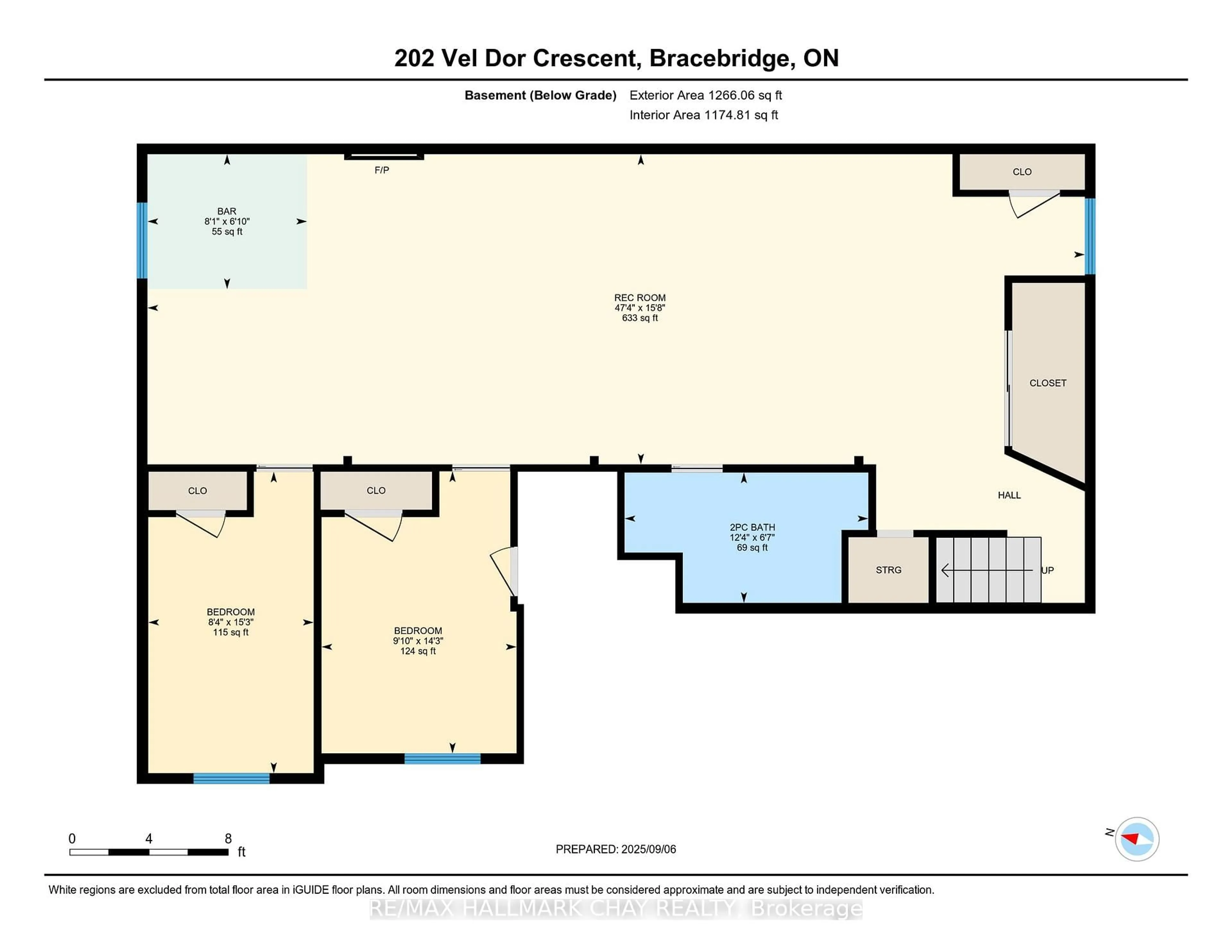 Floor plan for 202 Vel-Dor Cres, Bracebridge Ontario P1L 1J4