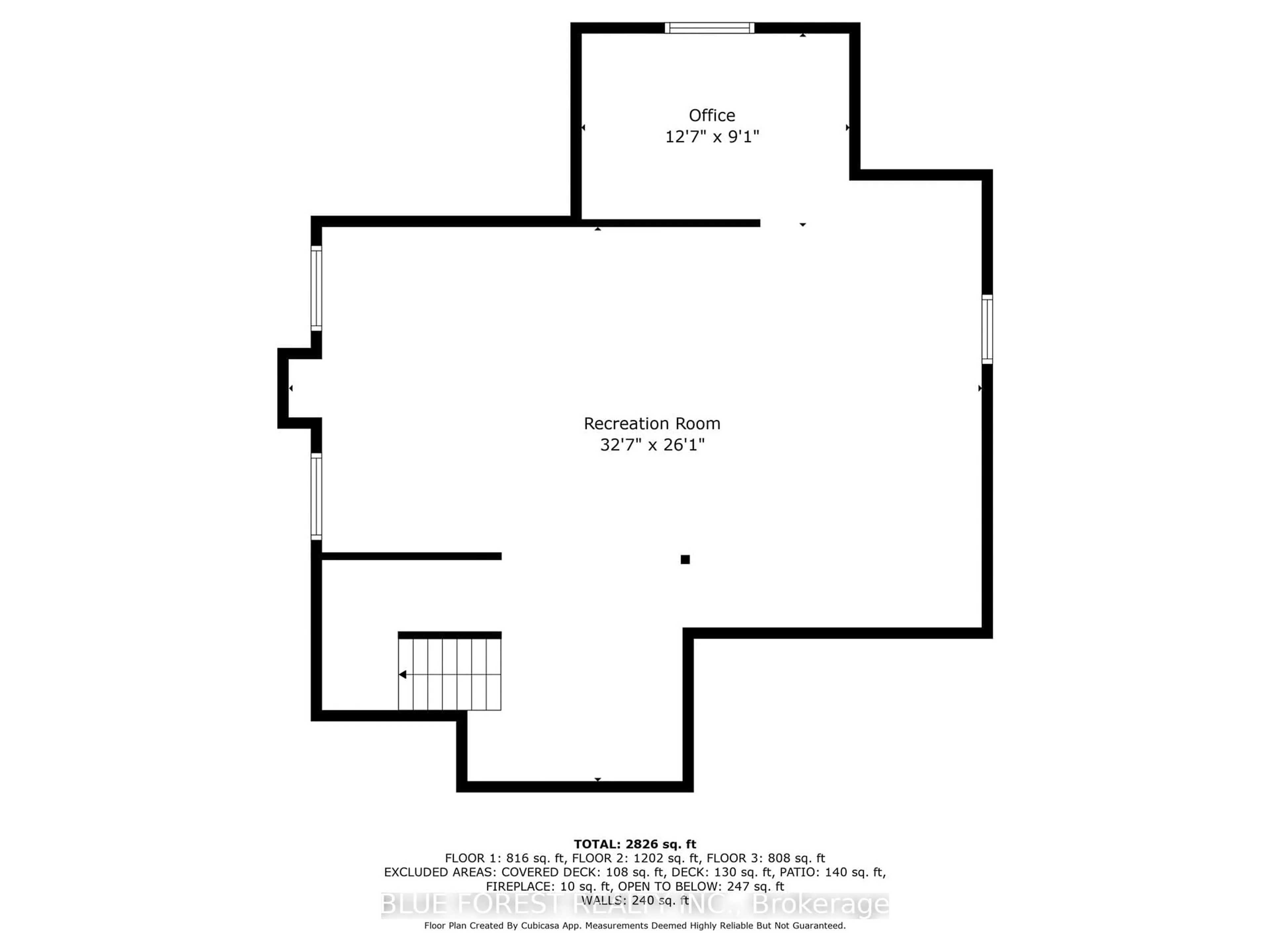 Floor plan for 155 Wintermute Crt, Central Elgin Ontario N0L 1B0