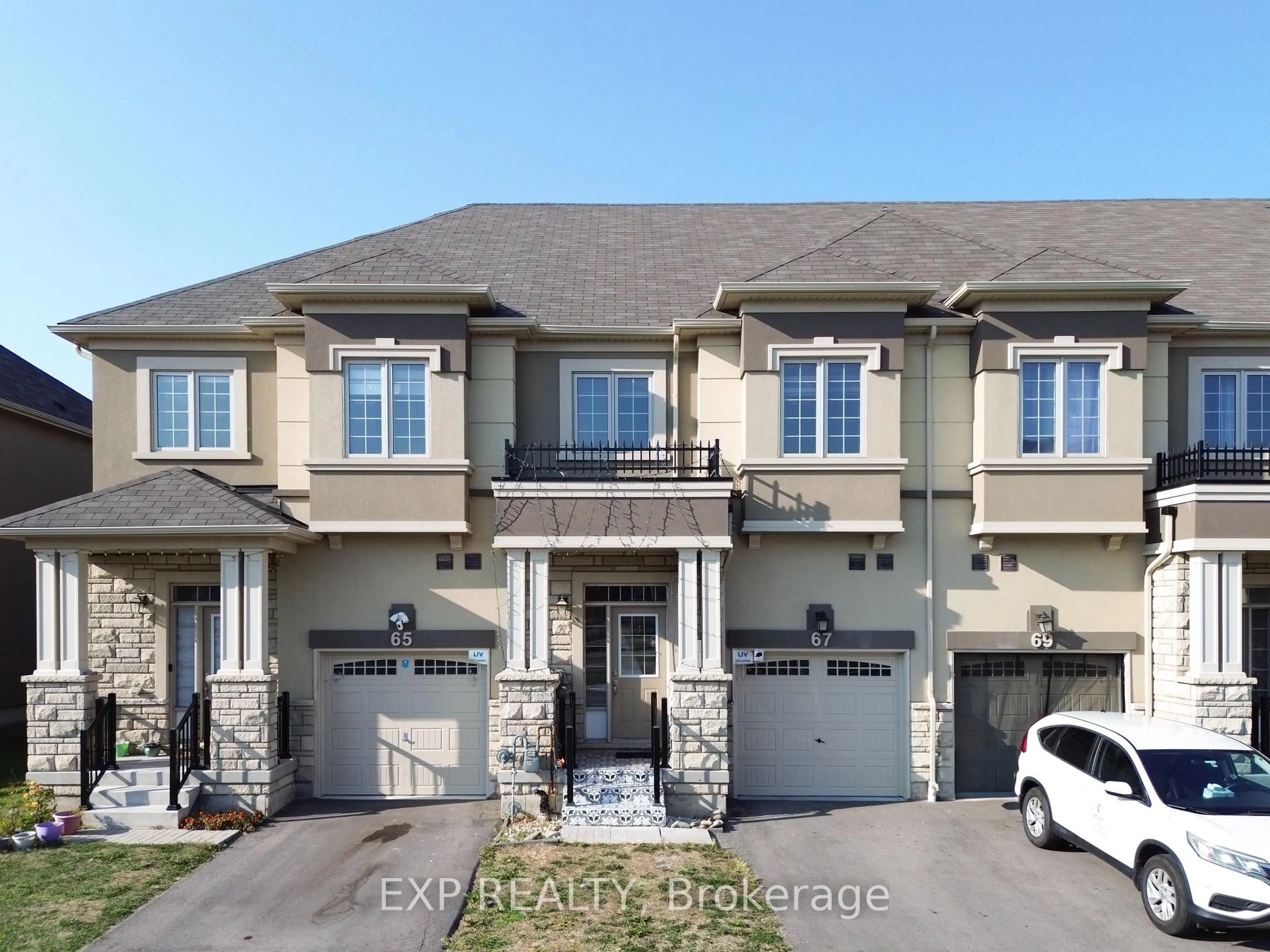Home with brick exterior material, street for 67 Bilanski Farm Rd, Brant Ontario N3S 0J6