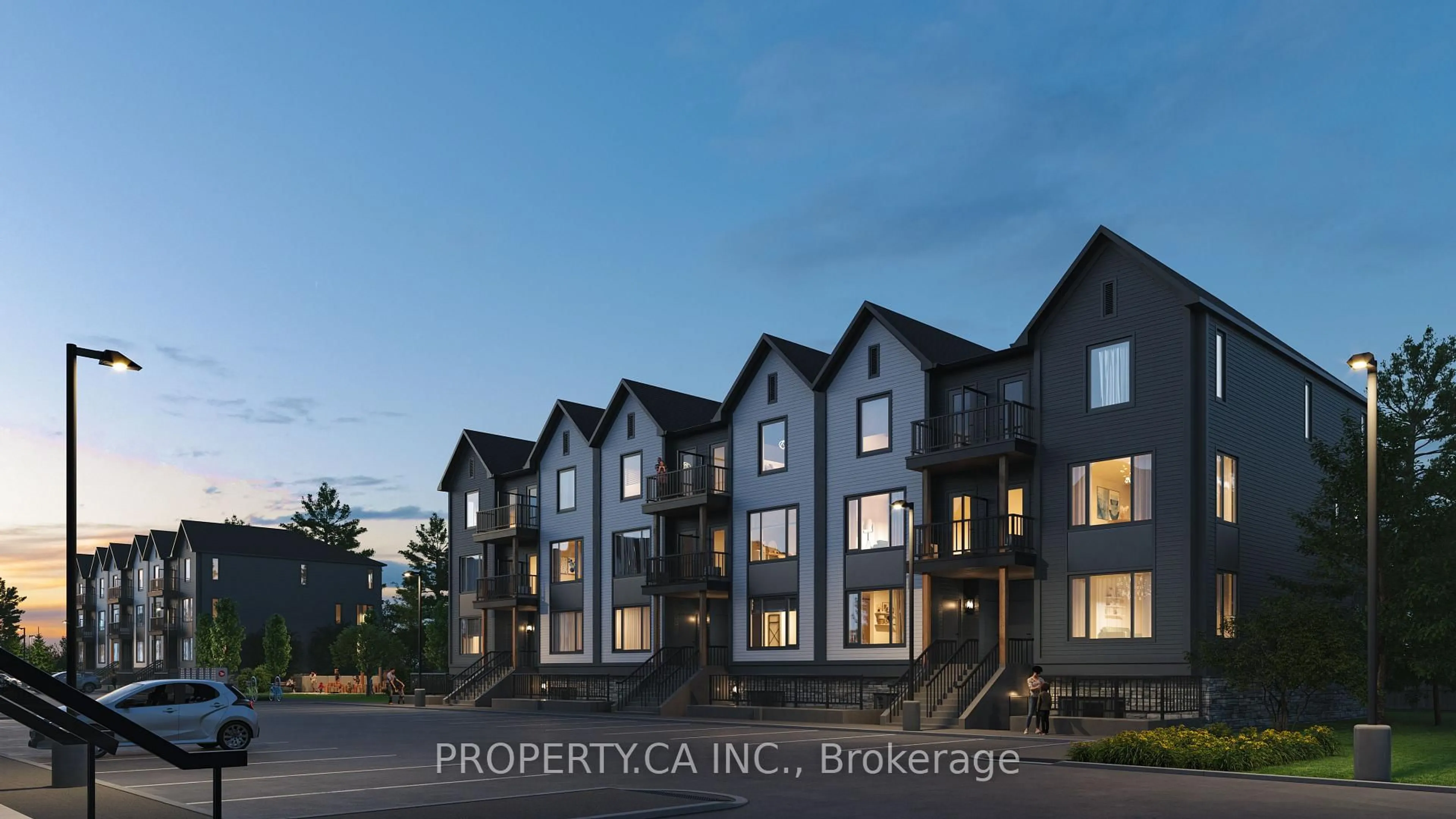 A pic from outside/outdoor area/front of a property/back of a property/a pic from drone, unknown for 708 Woolwich St #302, Guelph Ontario N1H 3Z1