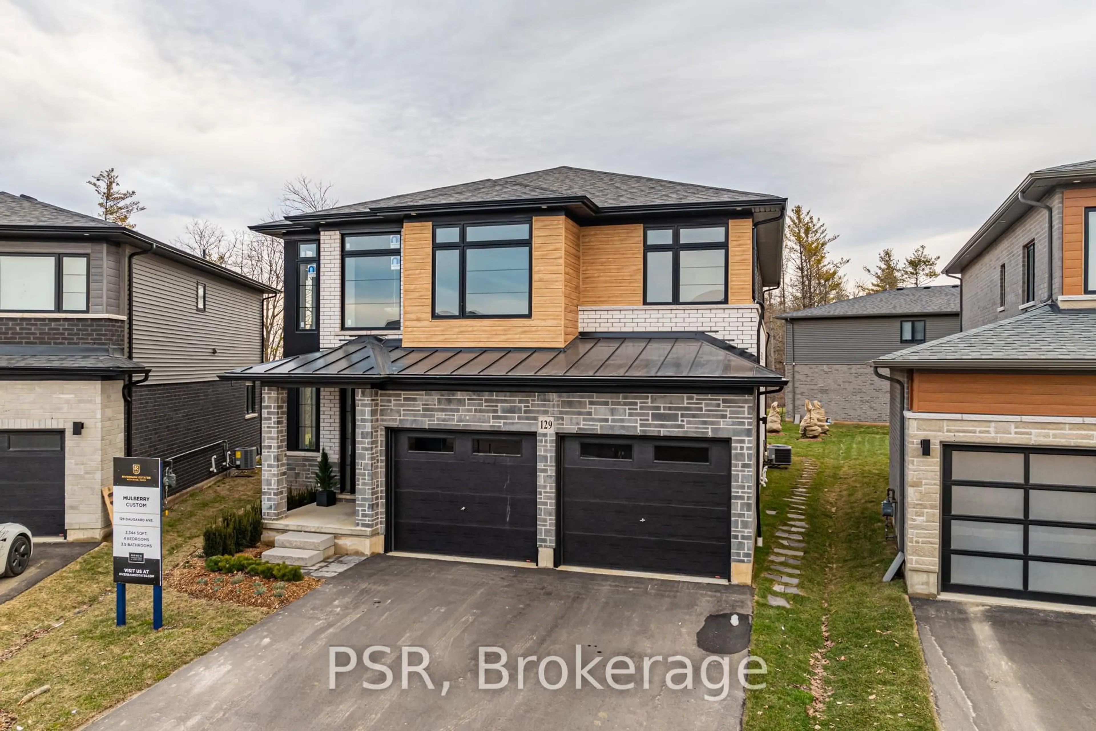 Home with brick exterior material, street for 129 Daugaard Ave, Brant Ontario N3L 0L6