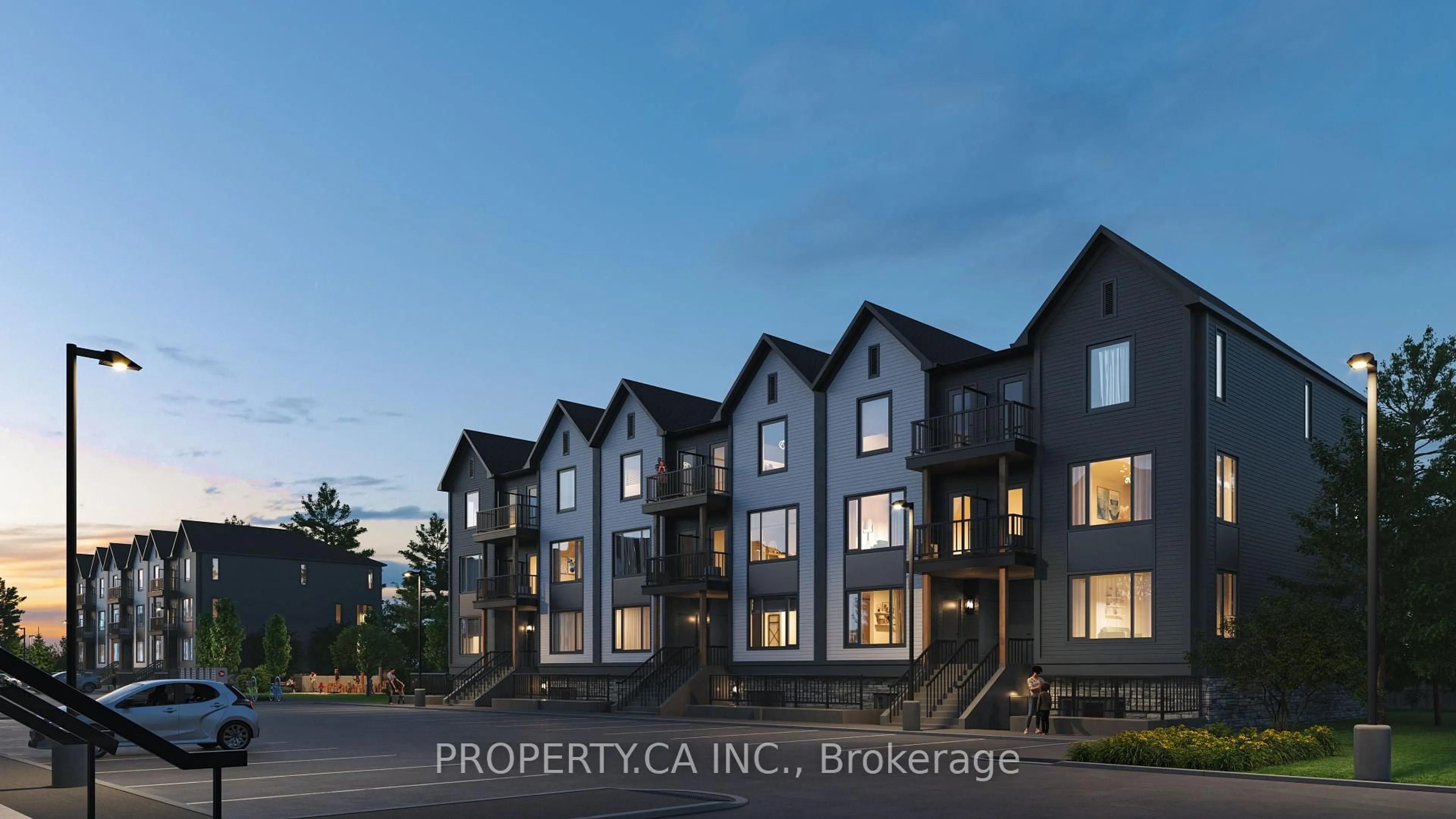 A pic from outside/outdoor area/front of a property/back of a property/a pic from drone, unknown for 708 Woolwich St #324, Guelph Ontario N1H 3Z1