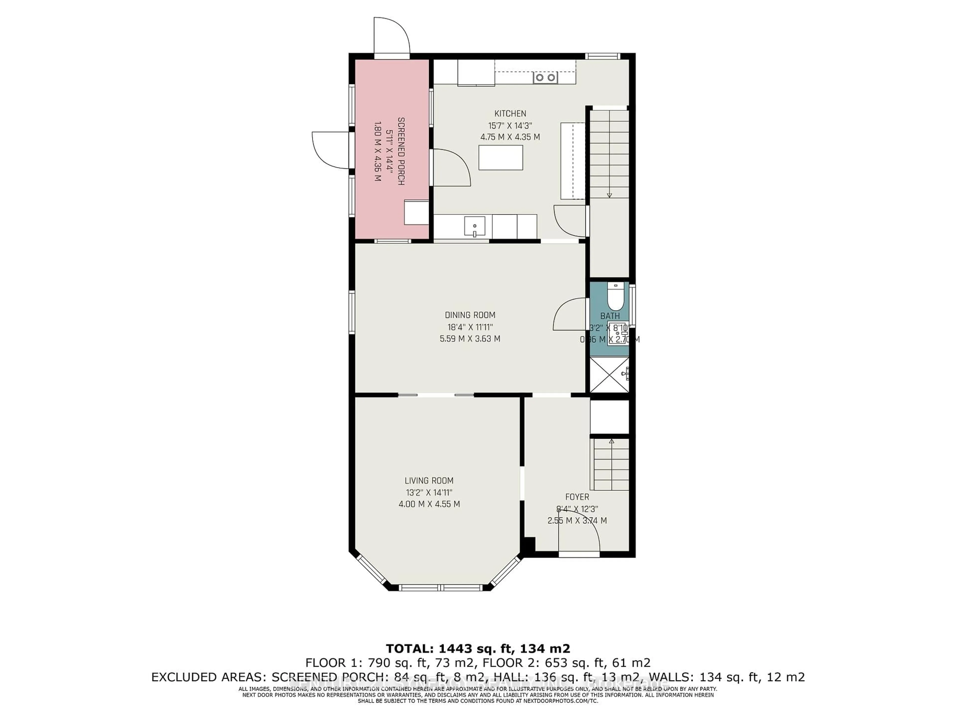 Floor plan for 30 Kensington Ave, Smiths Falls Ontario K7A 2K5