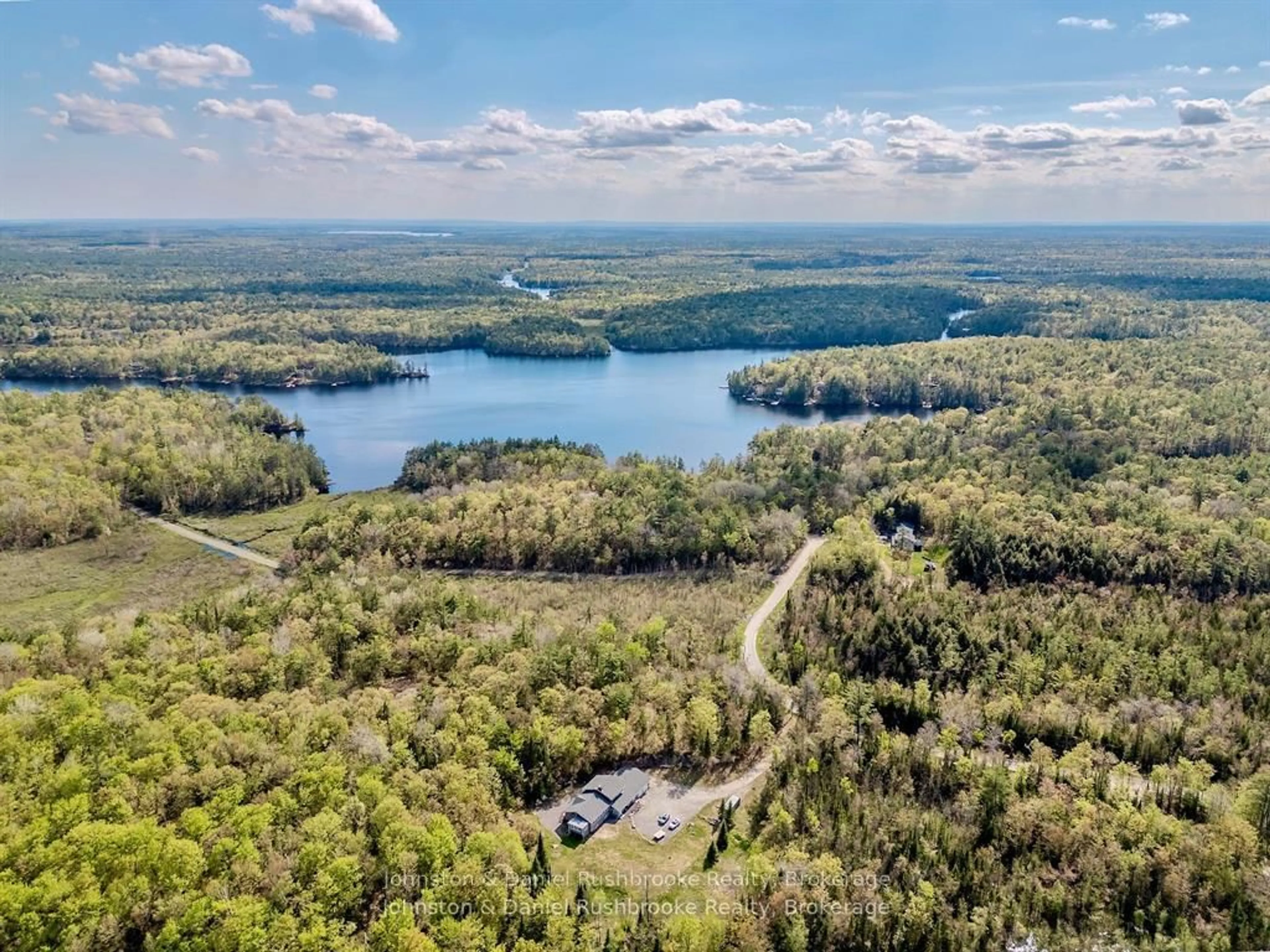 A pic from outside/outdoor area/front of a property/back of a property/a pic from drone, water/lake/river/ocean view for 1267 Silver Lake Rd, Gravenhurst Ontario P1P 1G0